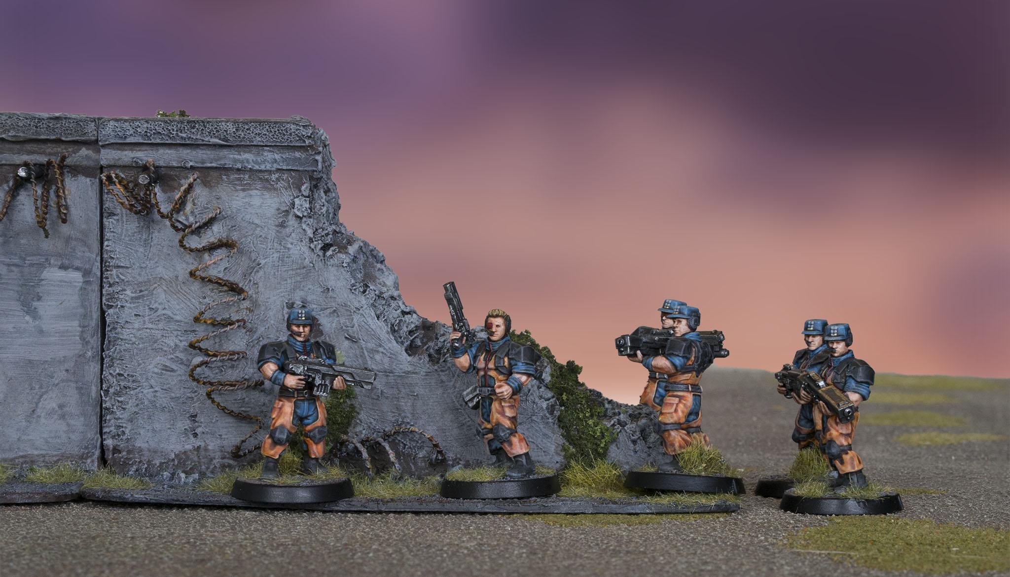 Contractors, Epirian, Maelstrom's Edge, Terrain