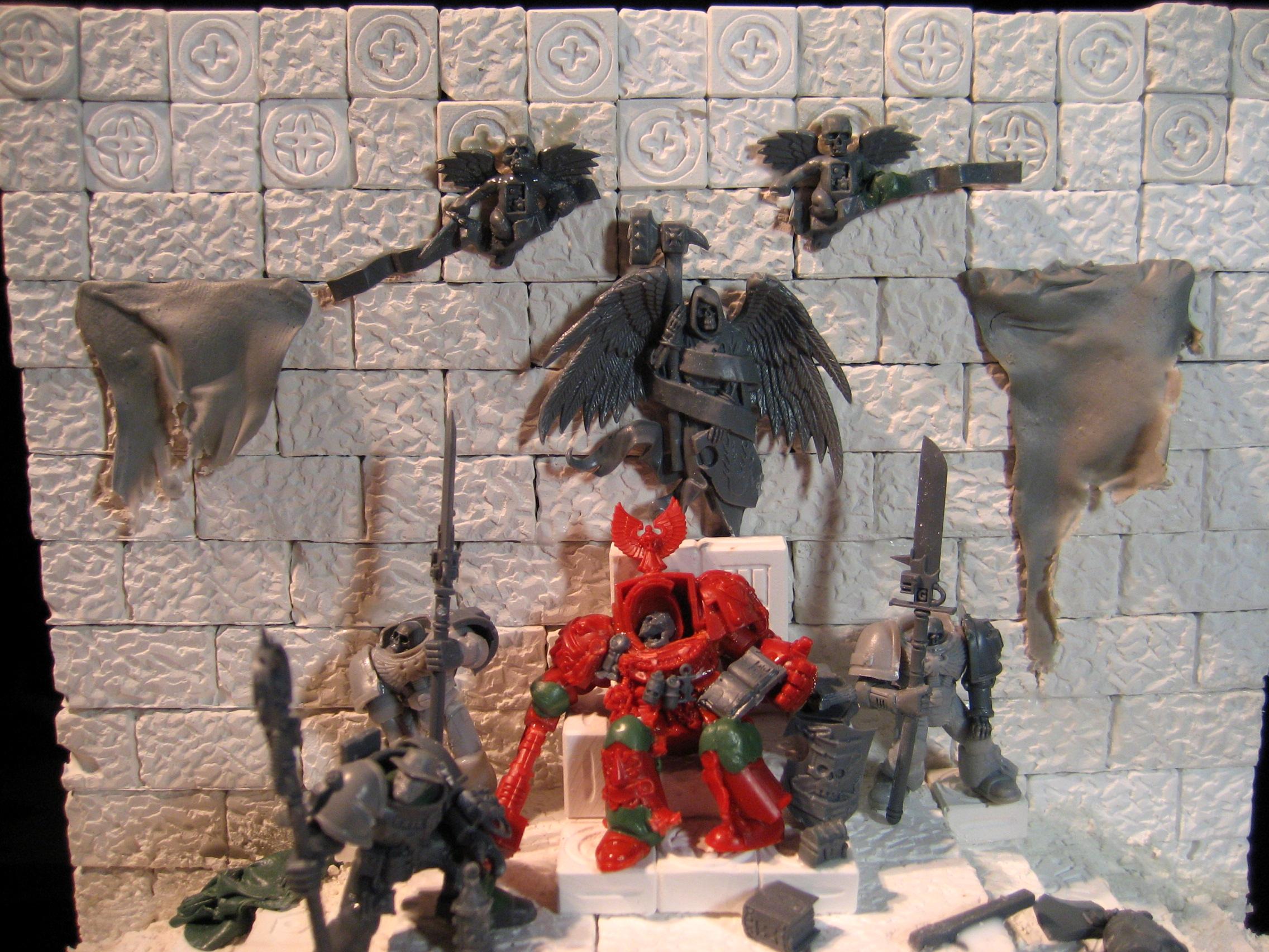 Blood Angels, Dead Space Marine, Diorama, Space Marines