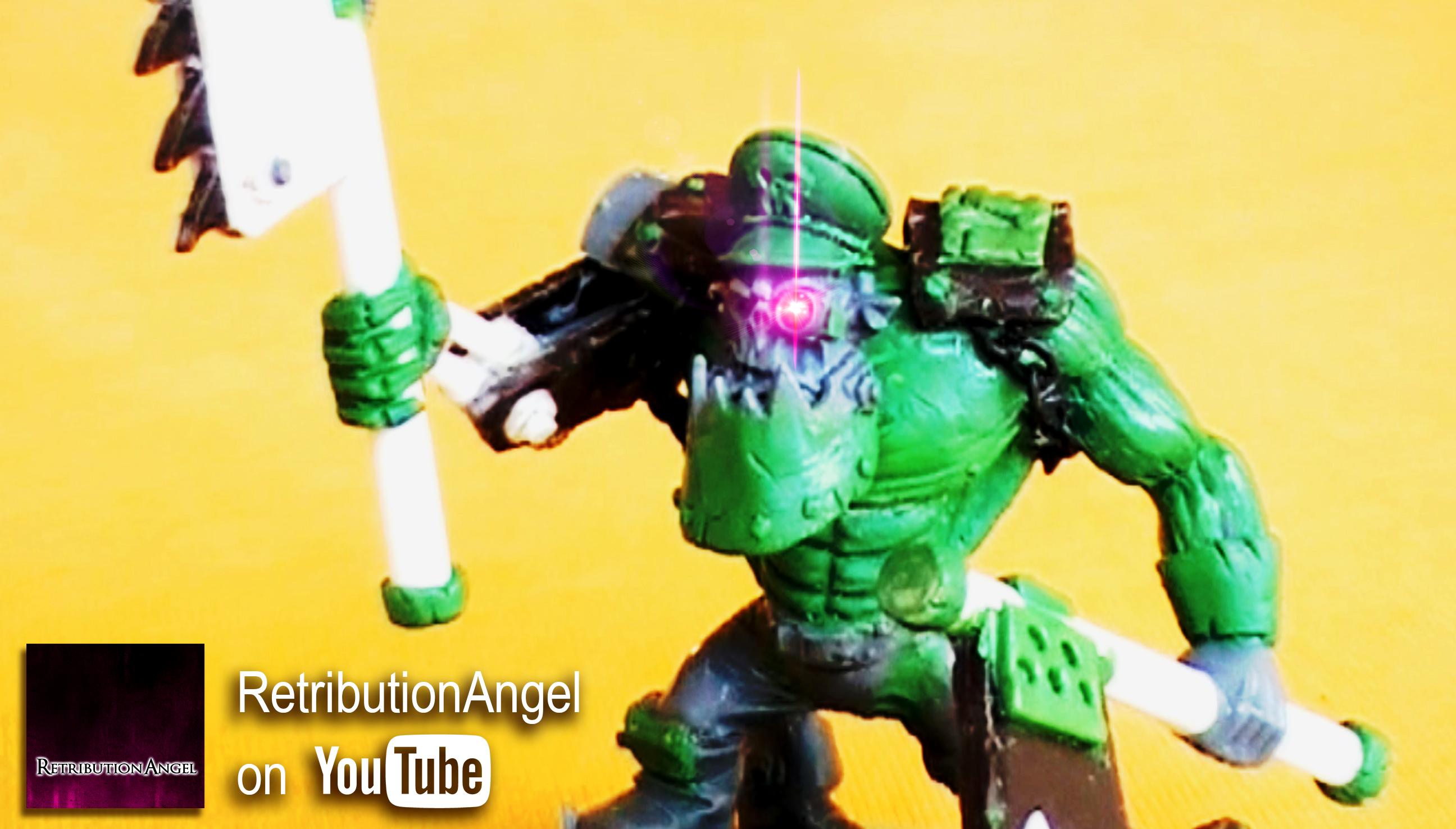 Blood Axe, Boss, Greenstuff, Orks, Warboss