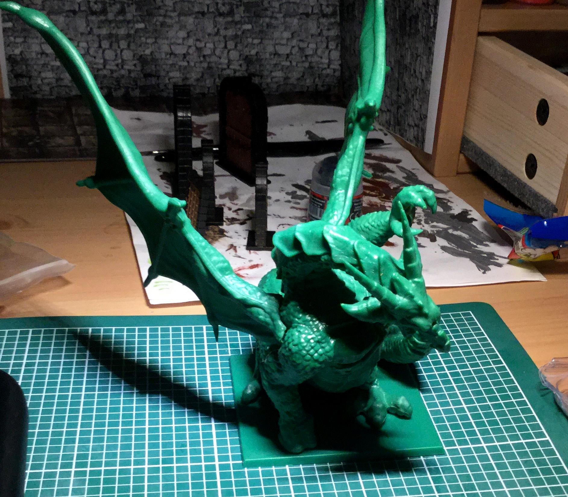 Unpainted Dragon