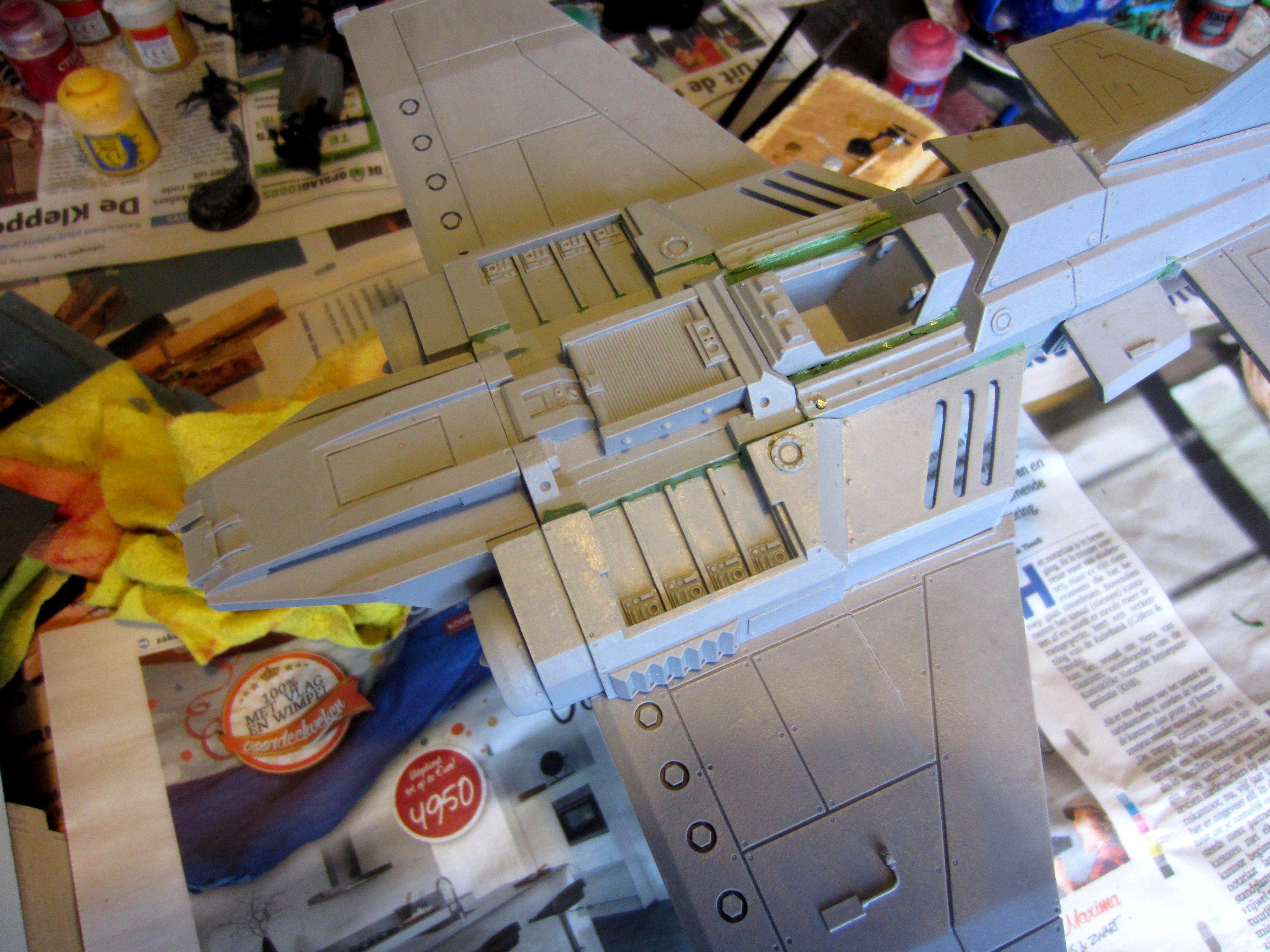 Forge World, Resin, Sisters Of Battle, Thunderbolt, Unpainted, Work In Progress