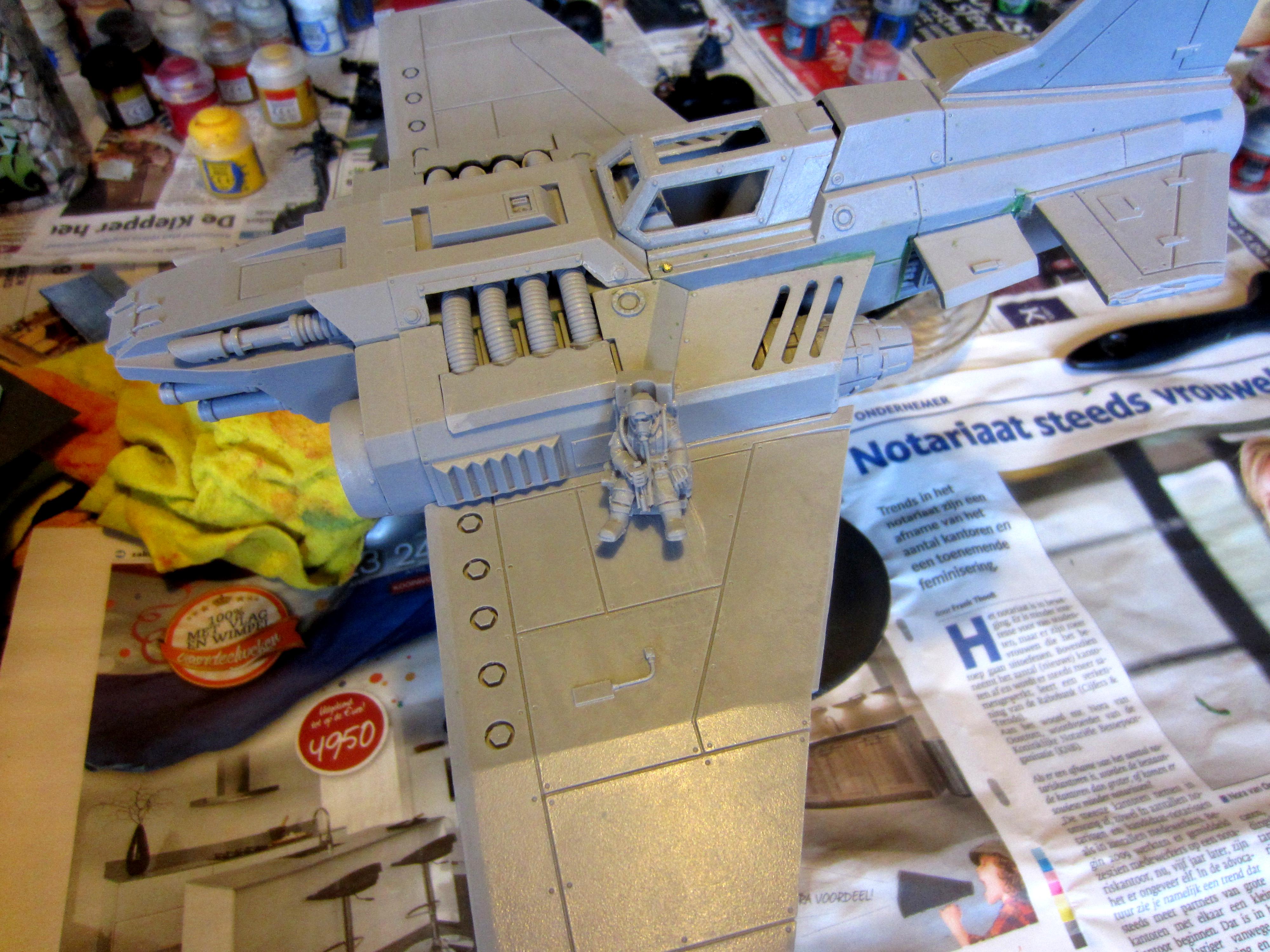 Forge World, Resin, Sisters Of Battle, Thunderbolt, Unpainted, Work In Progress