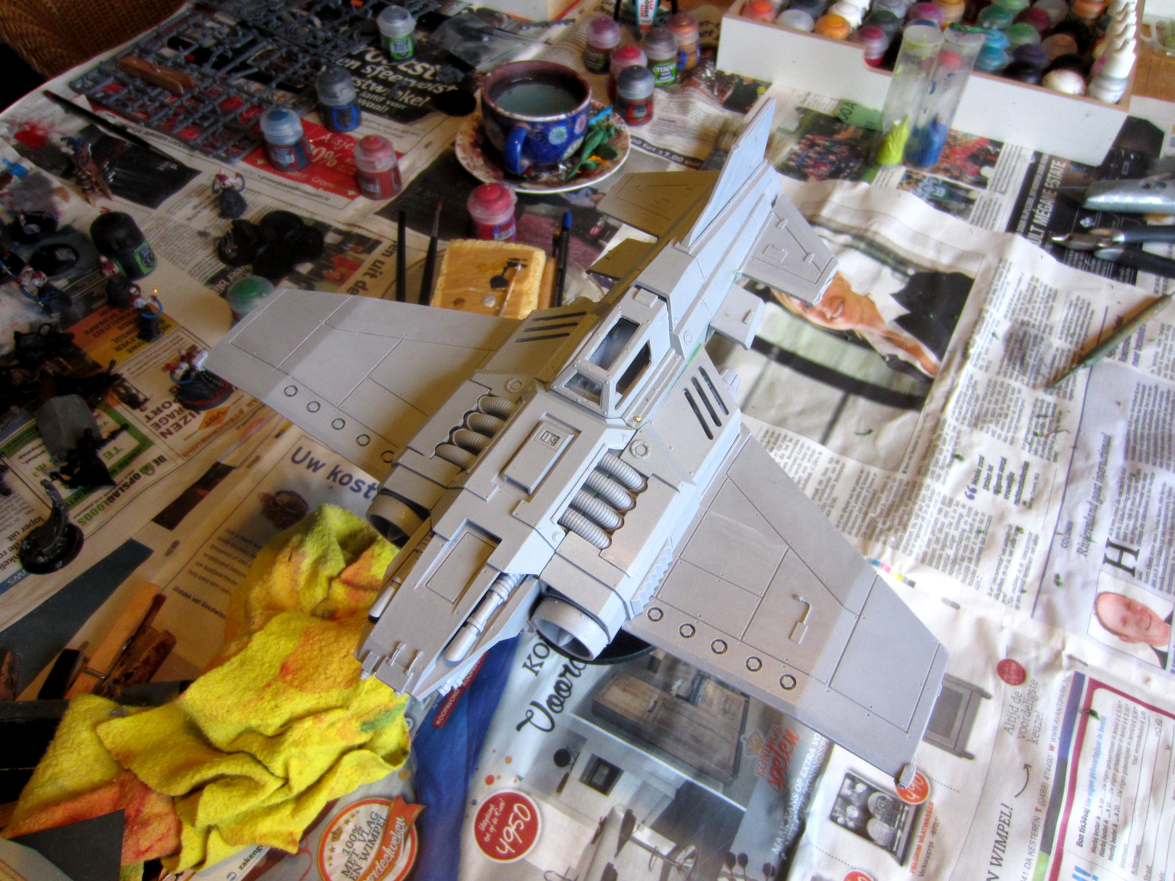Forge World, Resin, Sisters Of Battle, Thunderbolt, Unpainted, Work In Progress
