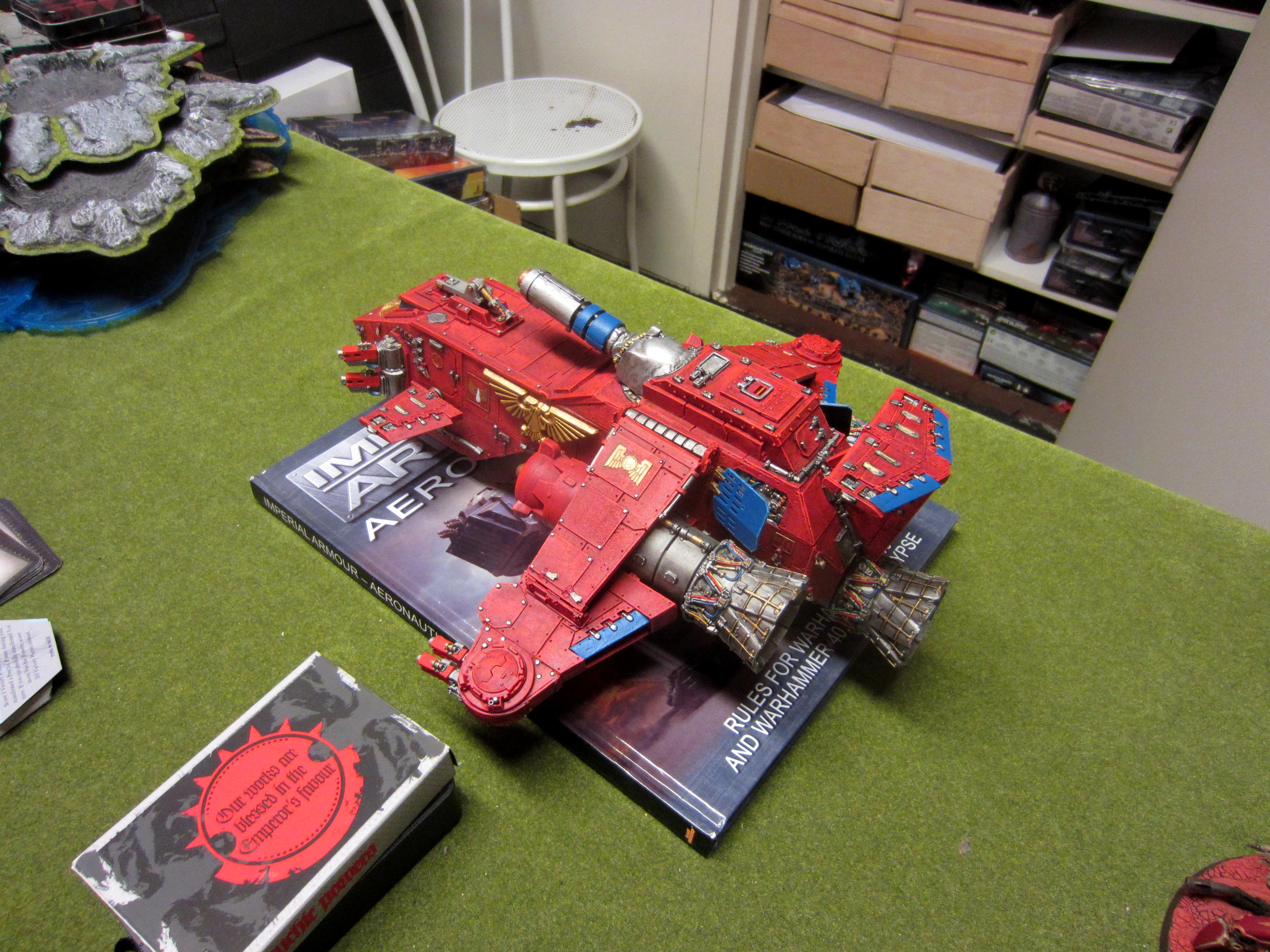 Blood Angels, Metal, Not-forgeworld, Out Of Production, Space Marines, Thunderhawk