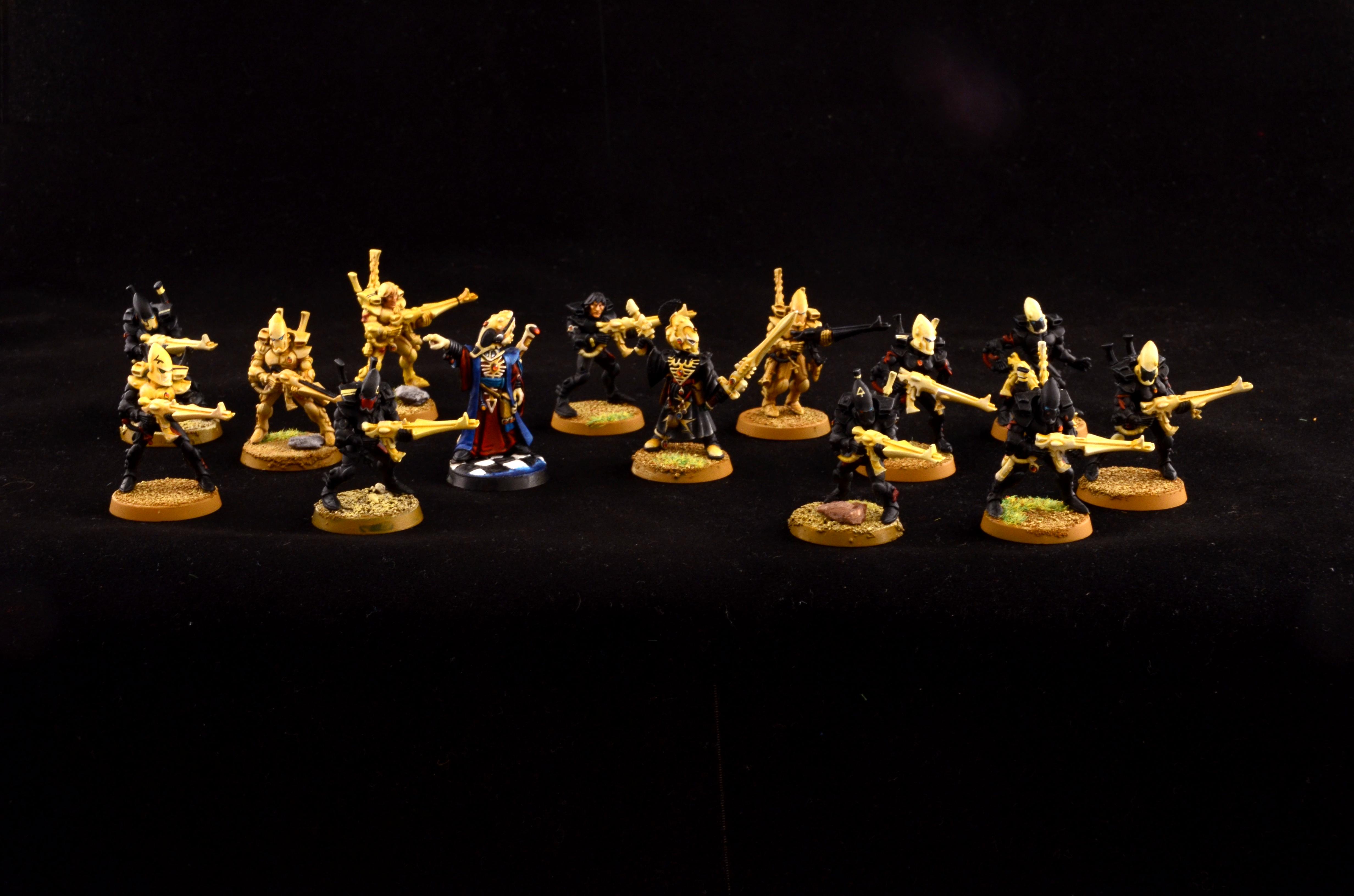 Eldar Ulthwe - Guardians, warlock and farseer