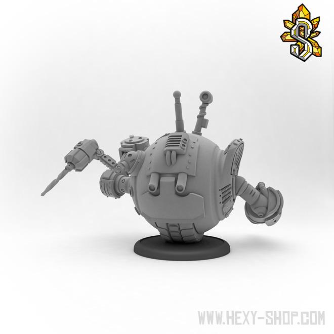 28mm, Dron, Hexy, Metanels, Robot, Science-fiction, Star Scrappers