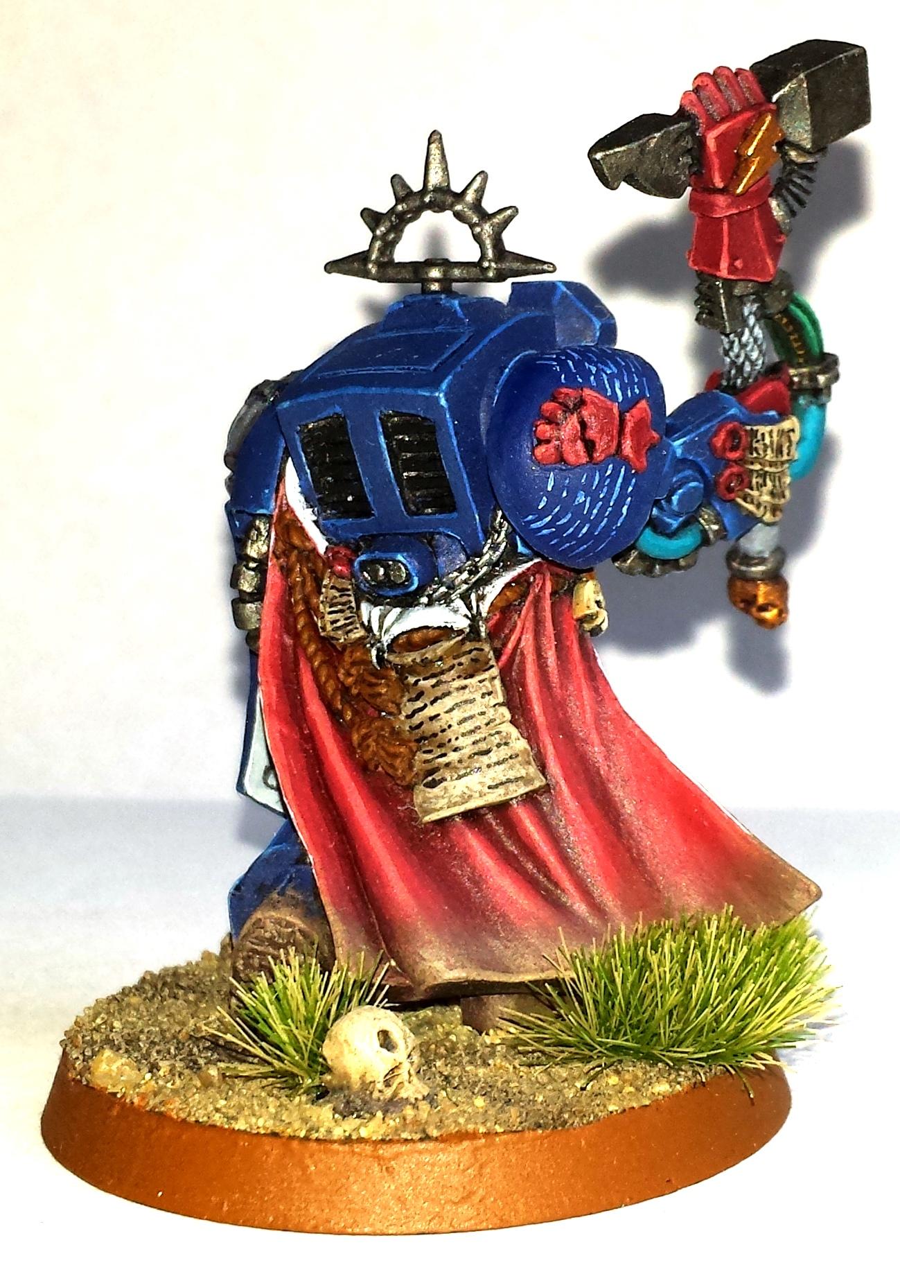 Captin, Crimson Fists, Lysander, Space Marines, Terminator Armor, Warhammer 40,000