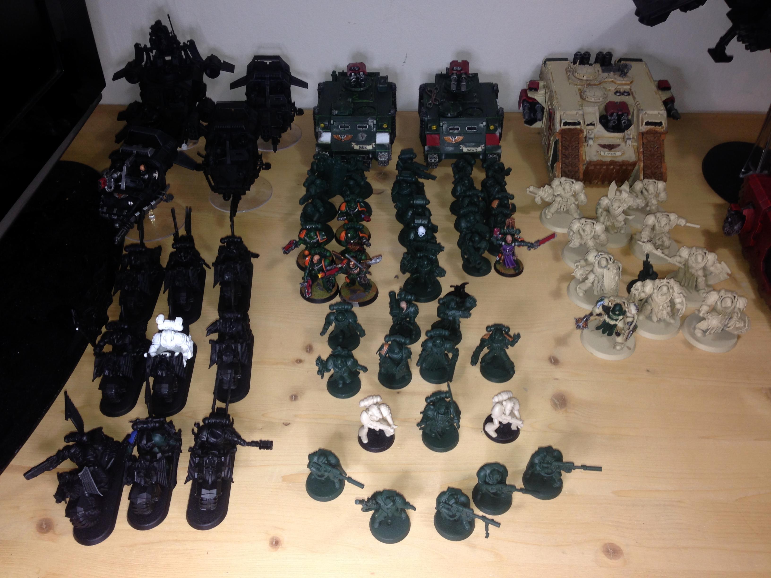 2500pts of Dark Angels
