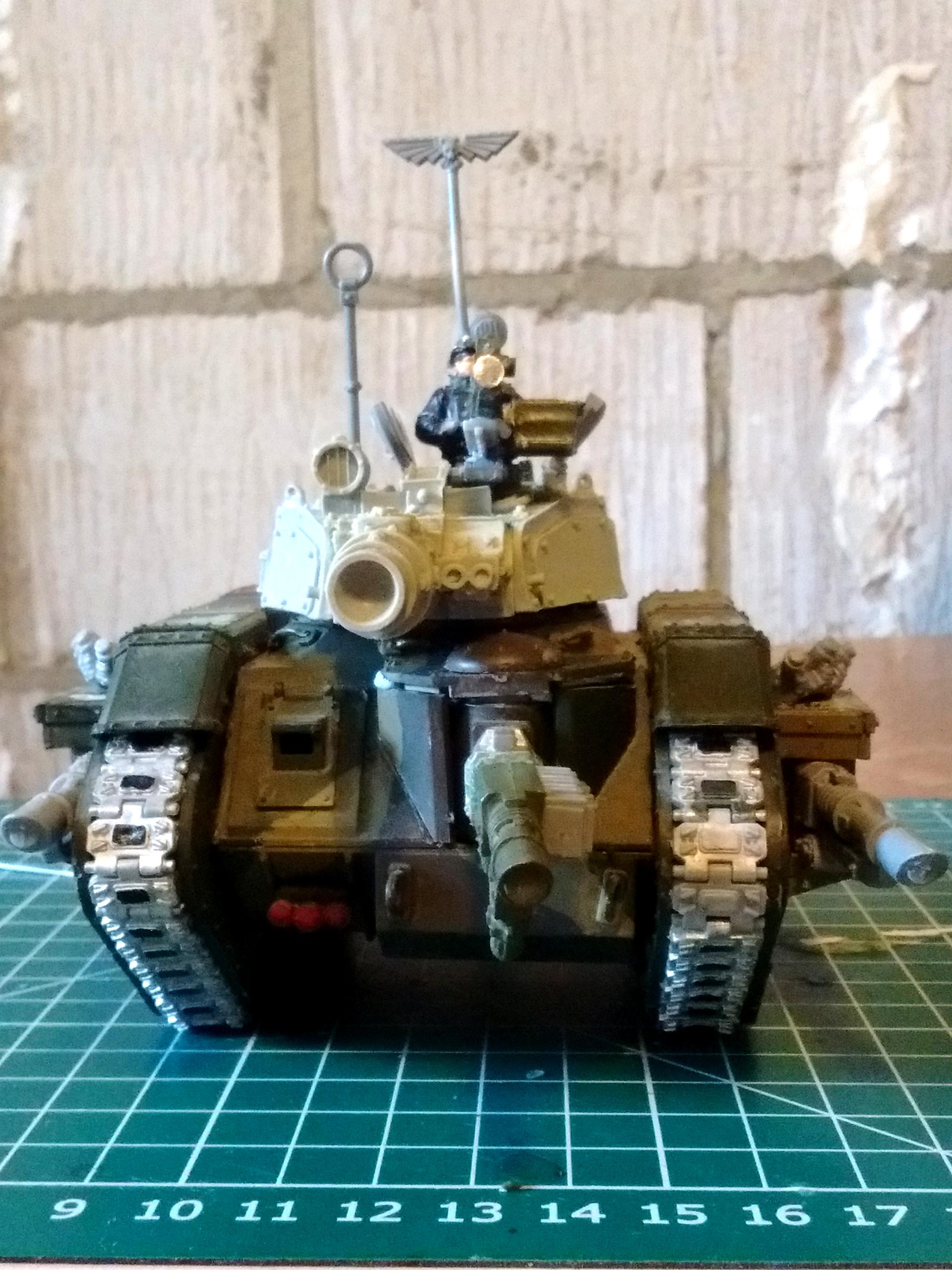 Astra Millitarum, Conversion, Imperial Guard, Leman Russ, Tank, Work In Progress