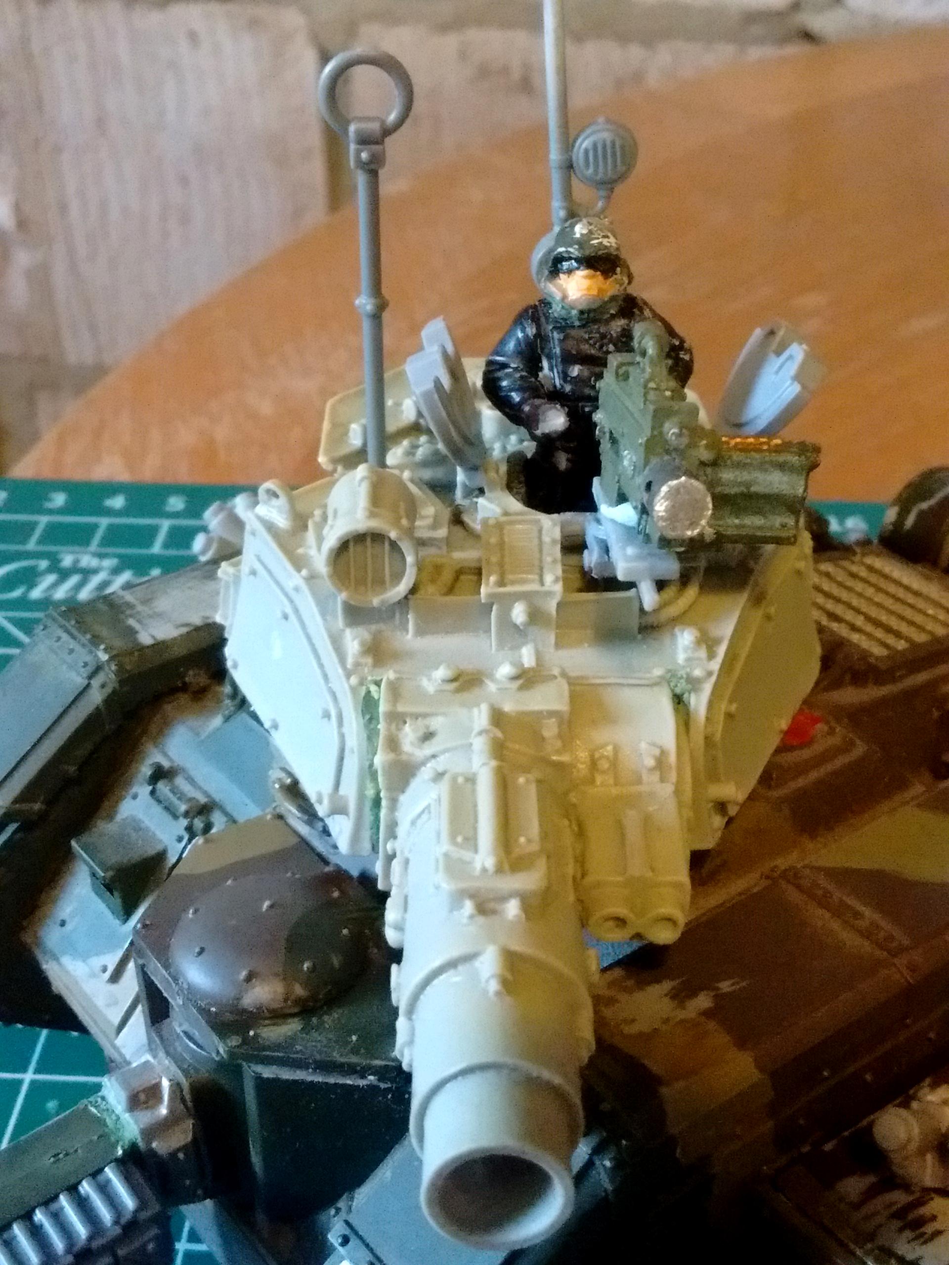 Astra Millitarum, Conversion, Imperial Guard, Leman Russ, Tank, Work In Progress