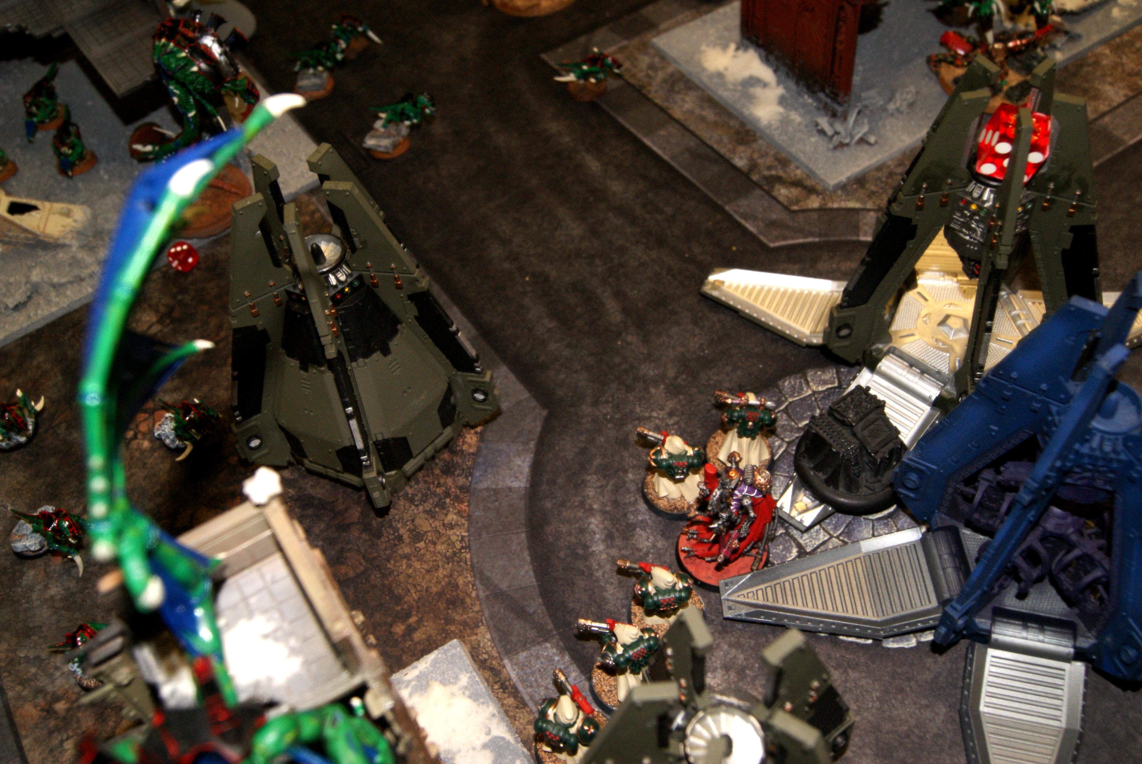 Flyrant flames the command squad