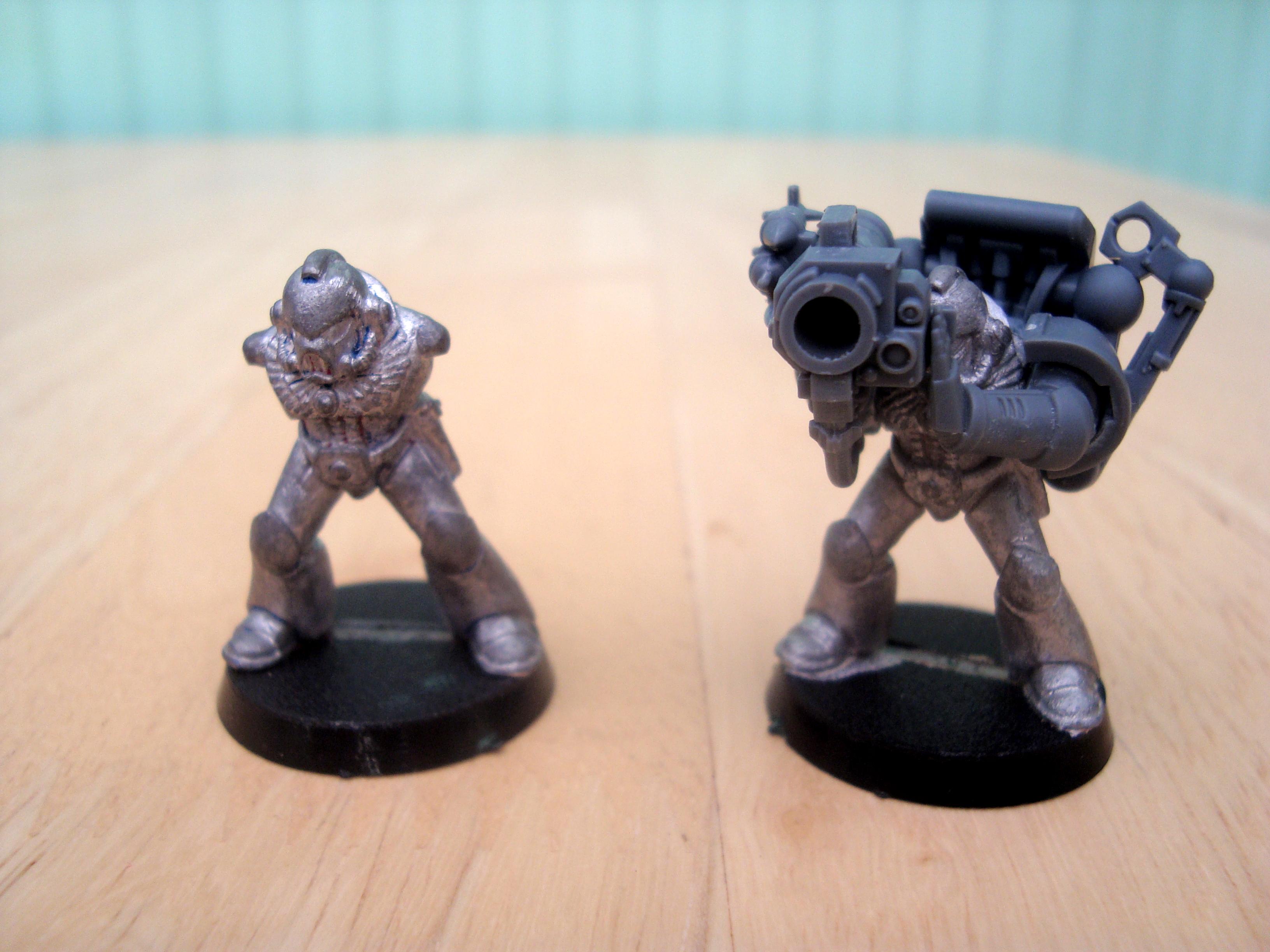 Missile Launcher, Old-hammer, Space Marines