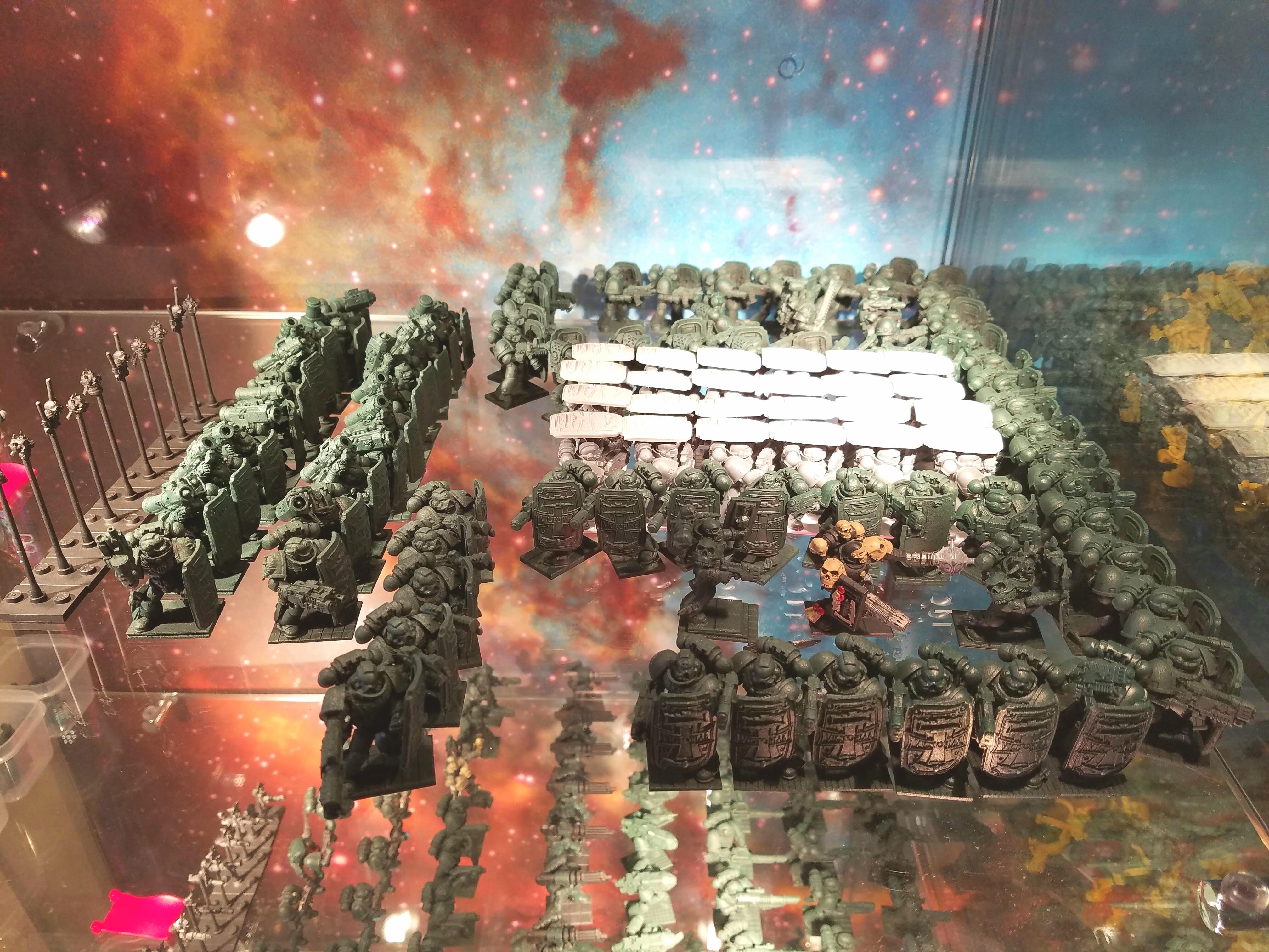 Army, Astartes, Boarding Shields, Dark Angels, Imperium, Romans, Space Marines, Warhammer 40,000
