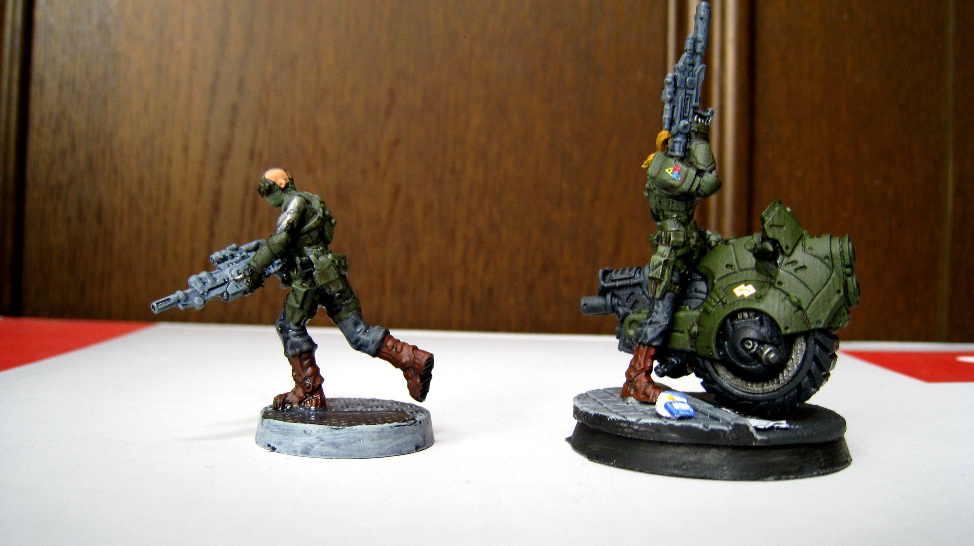 Deadzone, Enforcers, Mantic, Pathfinders, Resin, September 2016