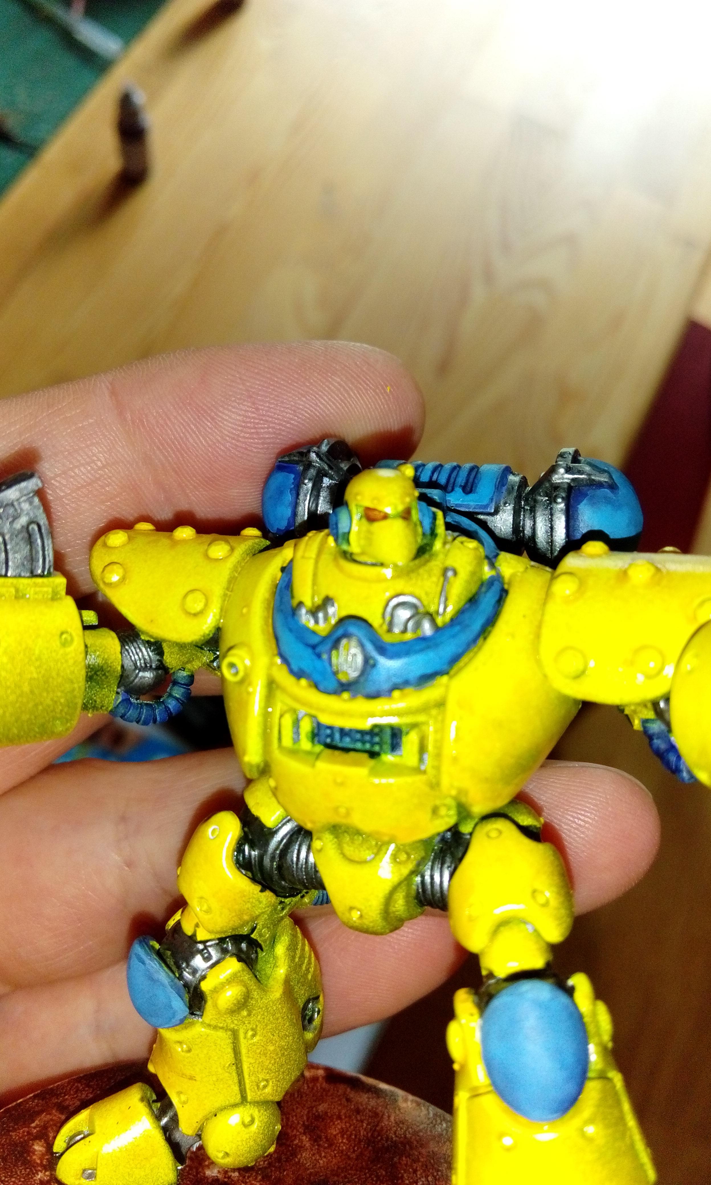Conversion, Kastelan, Space Marines, Yellow