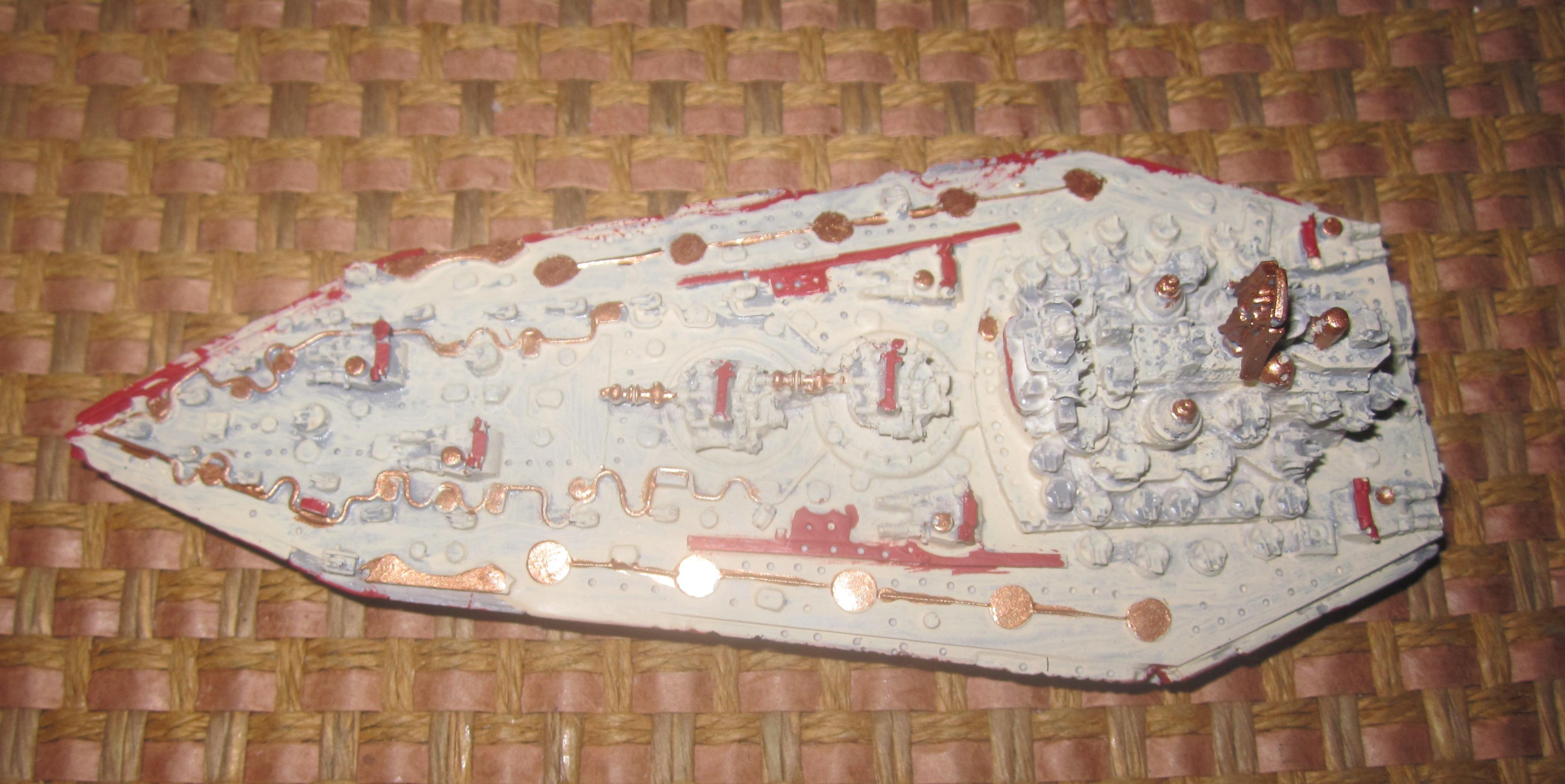 Battlefleet Gothic, Galactic Knights, Scratch Build, Space Fleet, Super Galactic Dreadnought, Transport