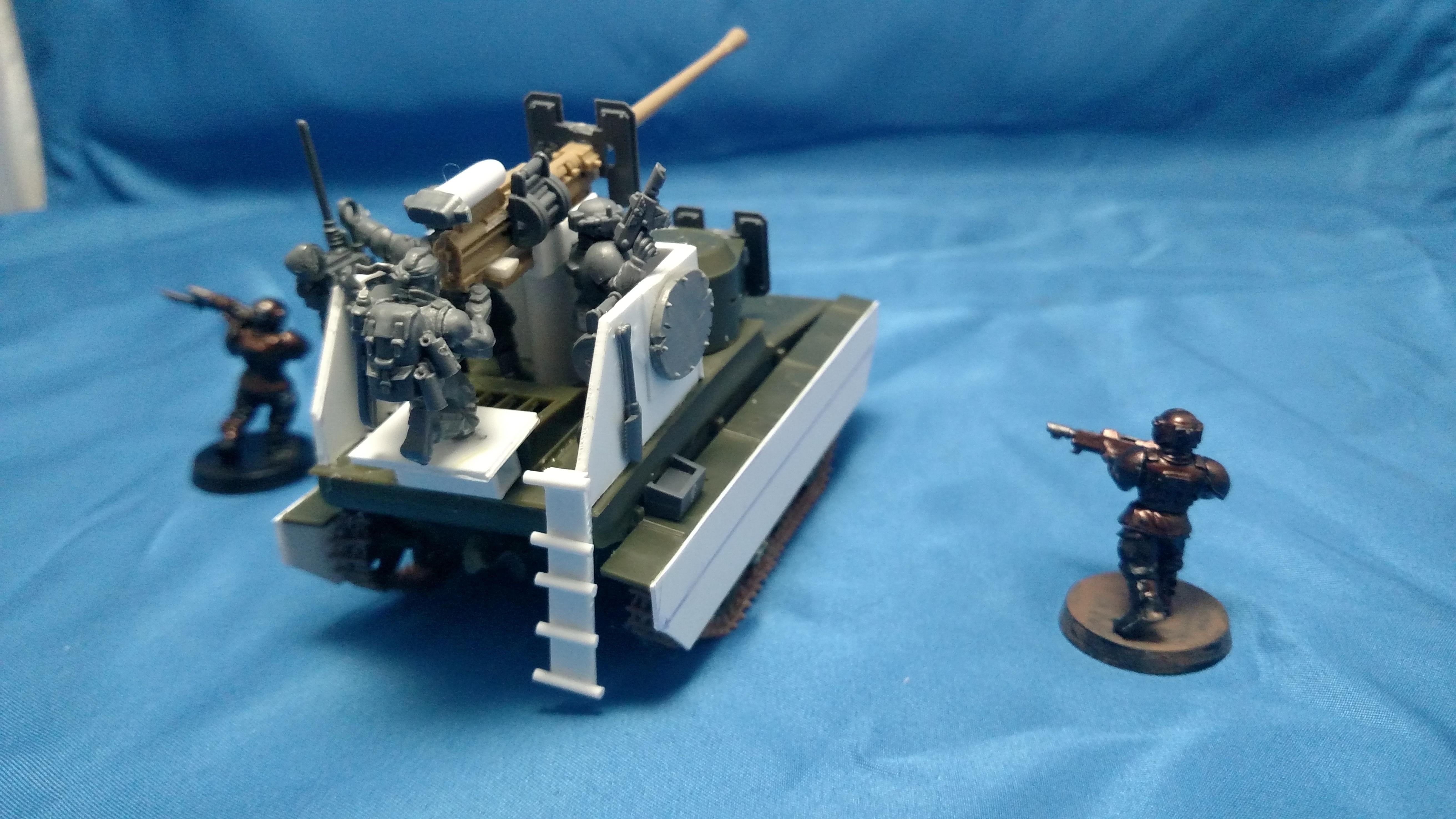 T-37 Salamander Scout, rear