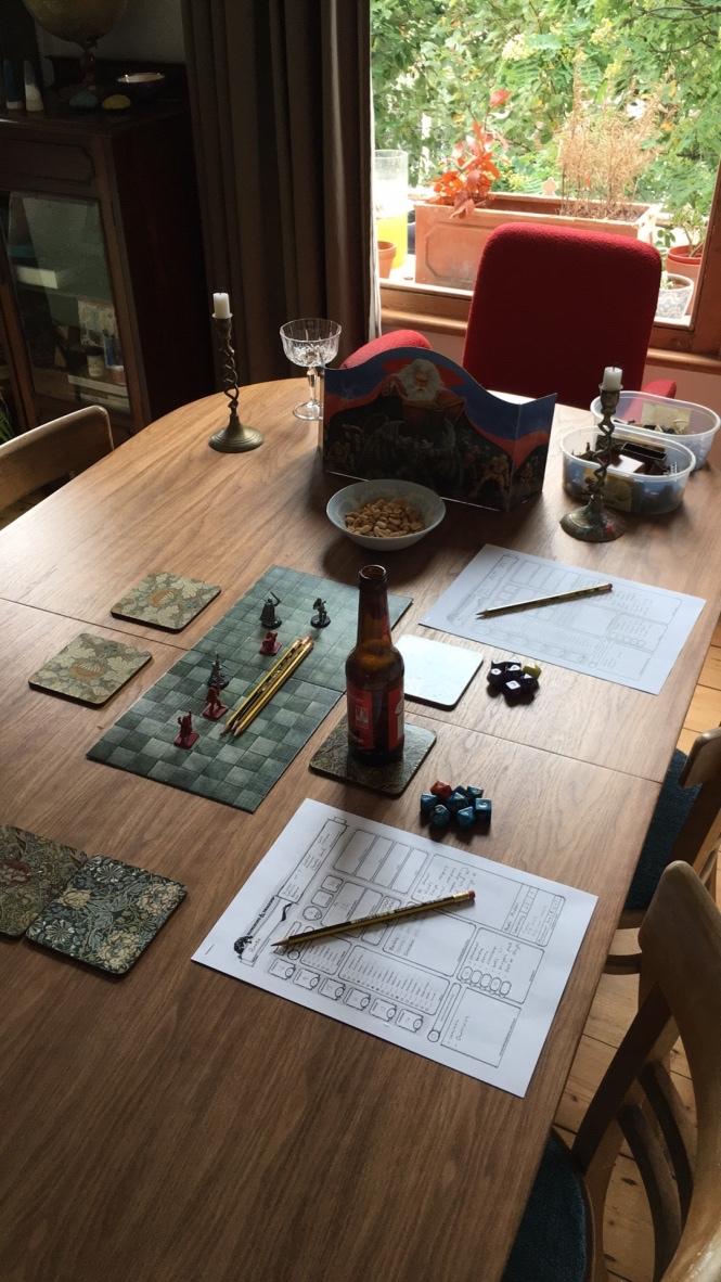The gaming table