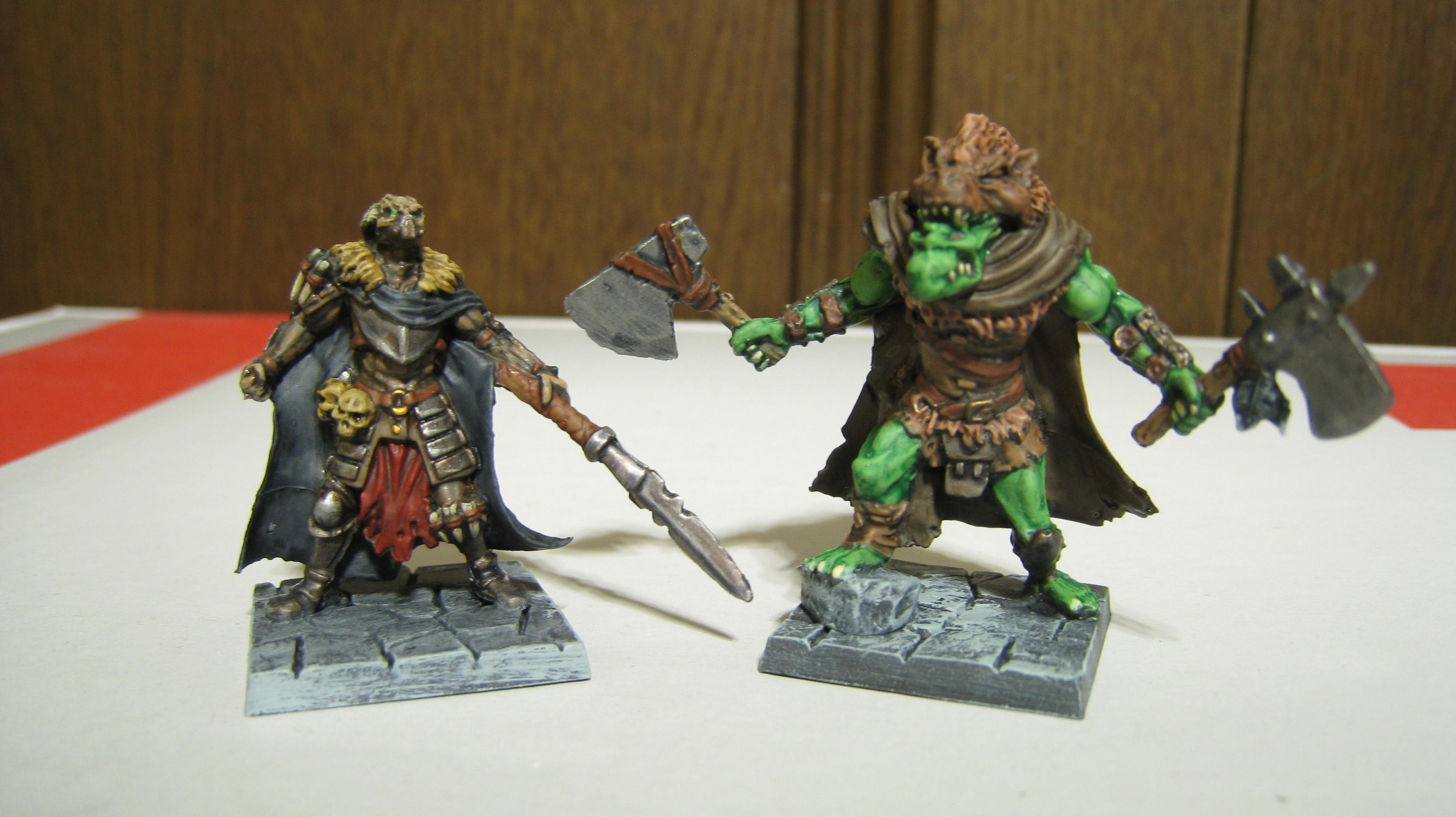 Blaine, Blainetober, Board Game Plastic, Dungeon Saga, Mantic, October 2016