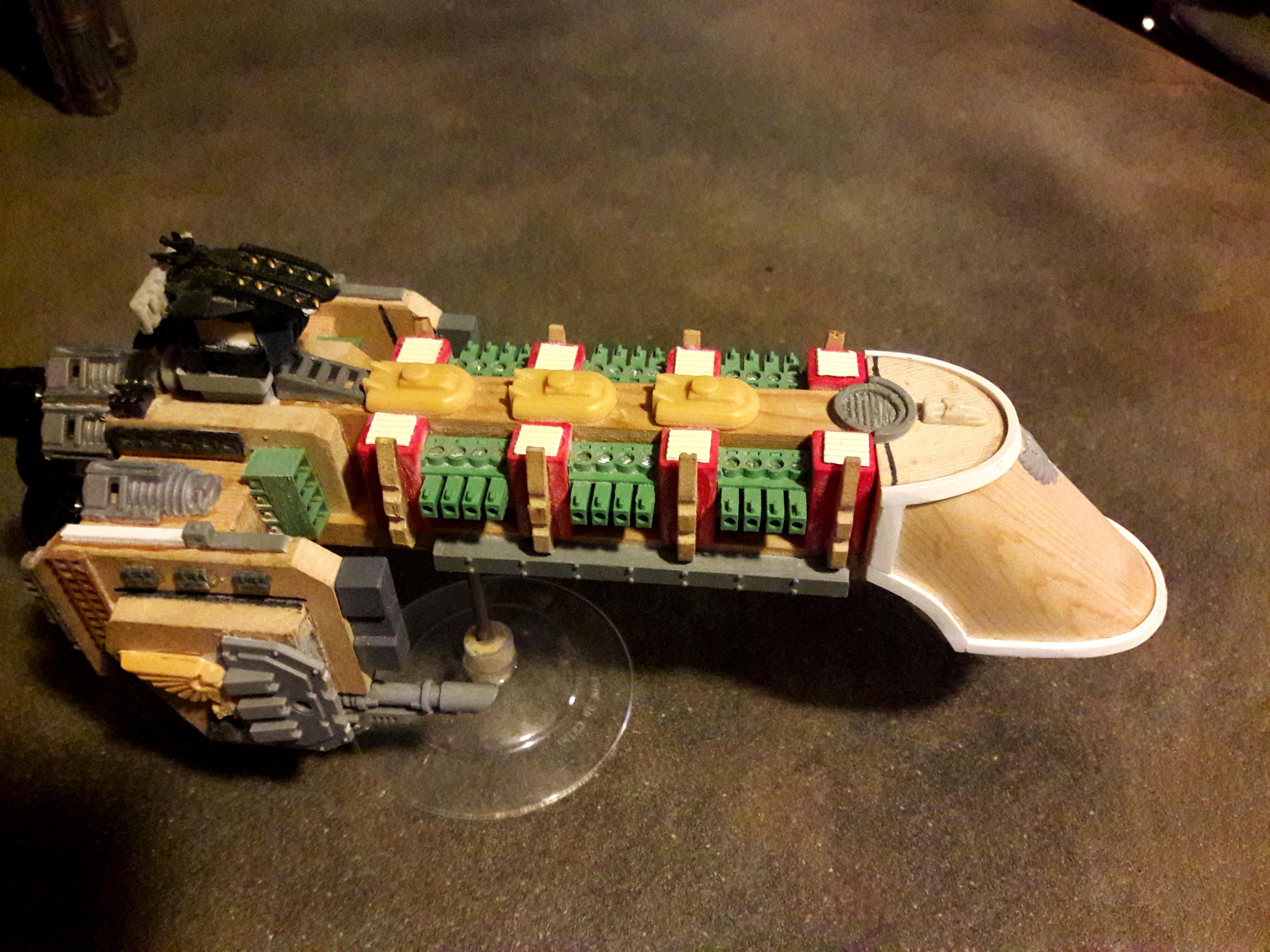 Battlefleet Gothic, Cruiser, Frigate, Rogue Trader, Scratch Build, Warhammer 40,000