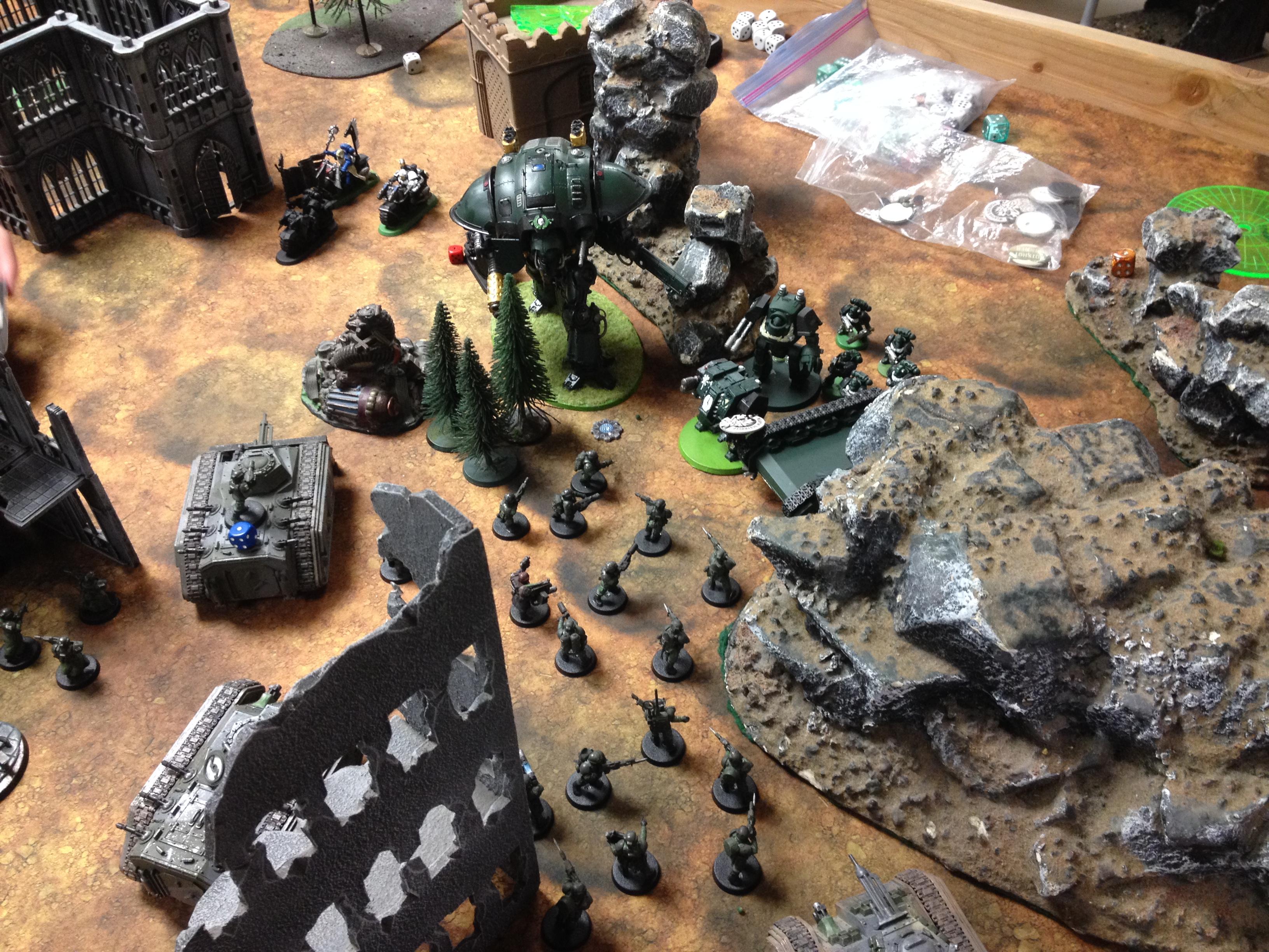 Adeptus Astartes, Astra Militarum, Imperial Guard, Imperial Kinght, Knights, Space Marines, Warhammer 40,000