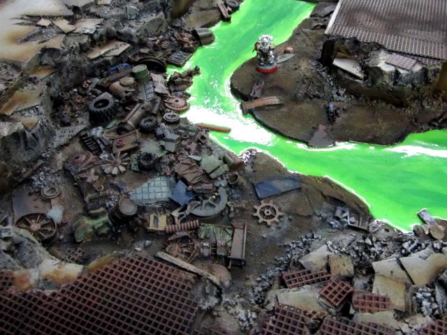 Rubble, Ruins, Terrain, Water