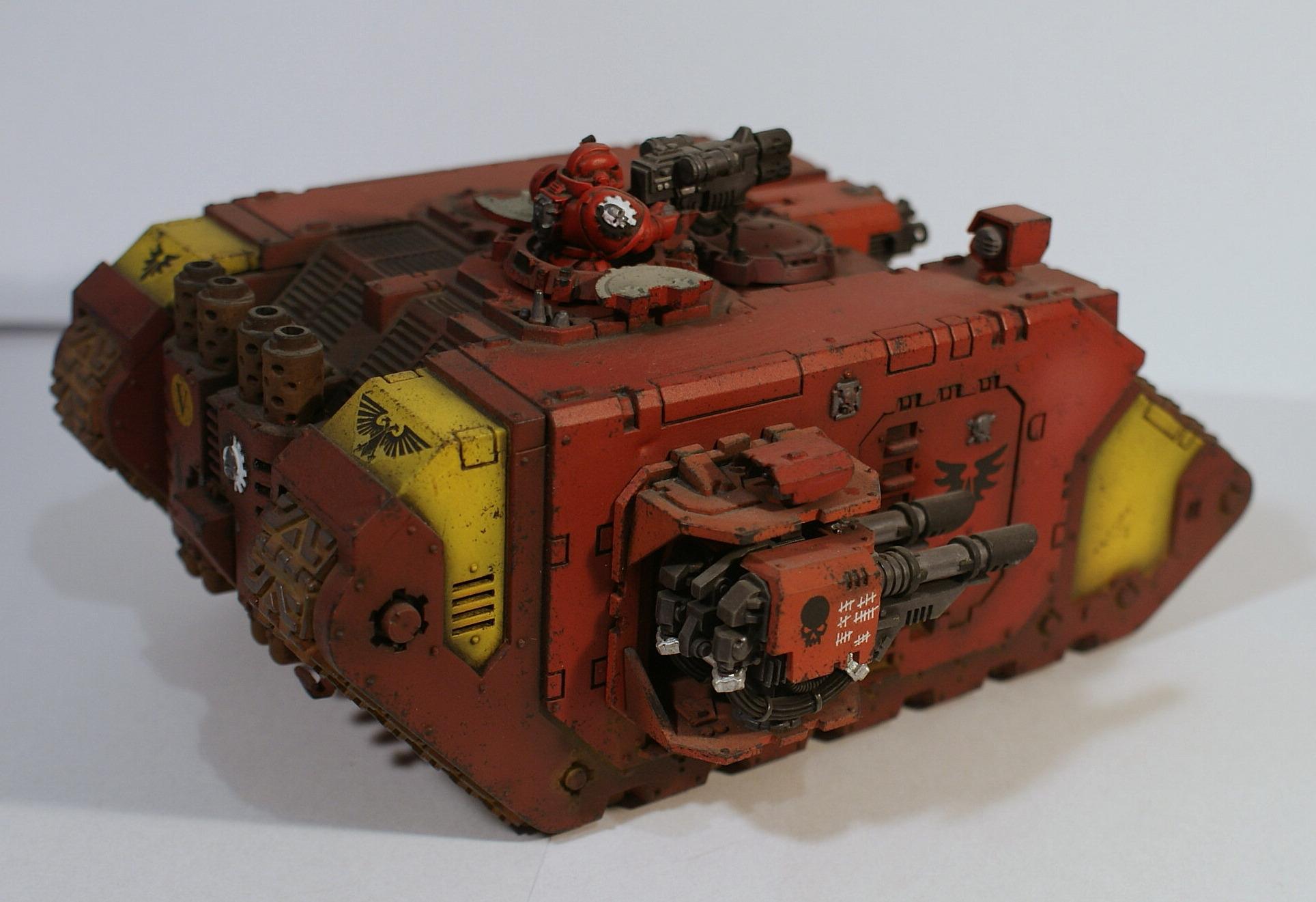 Blood Angels, Land Raider, Space Marines, Warhammer 40,000