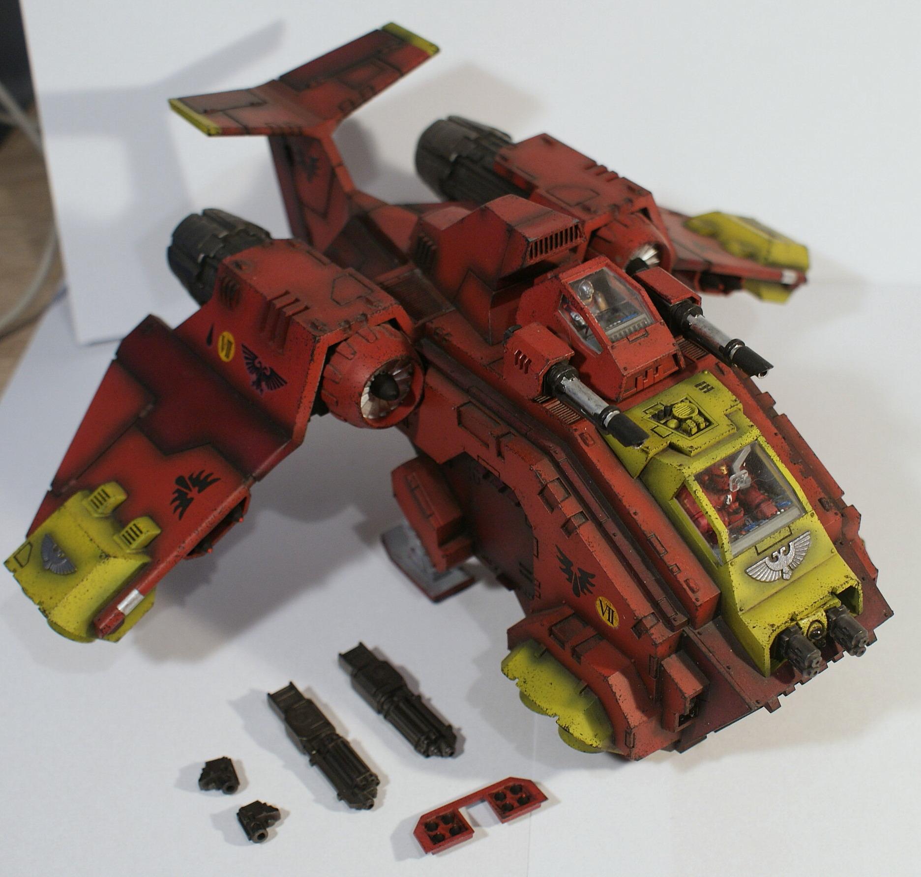 Blood Angels, Space Marines, Stormraven, Warhammer 40,000