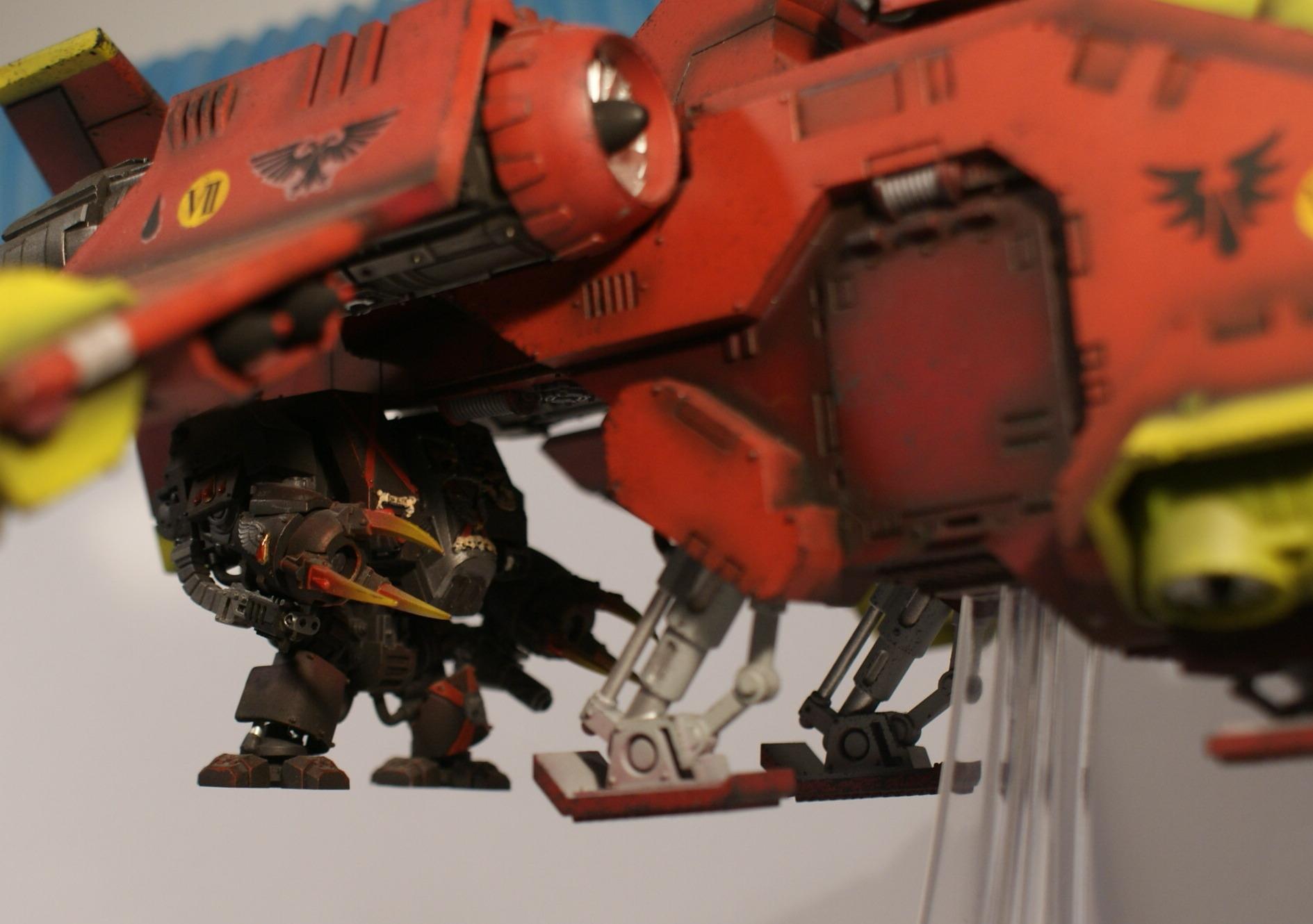 Blood Angels, Death Company, Dreadnought, Space Marines, Warhammer 40,000