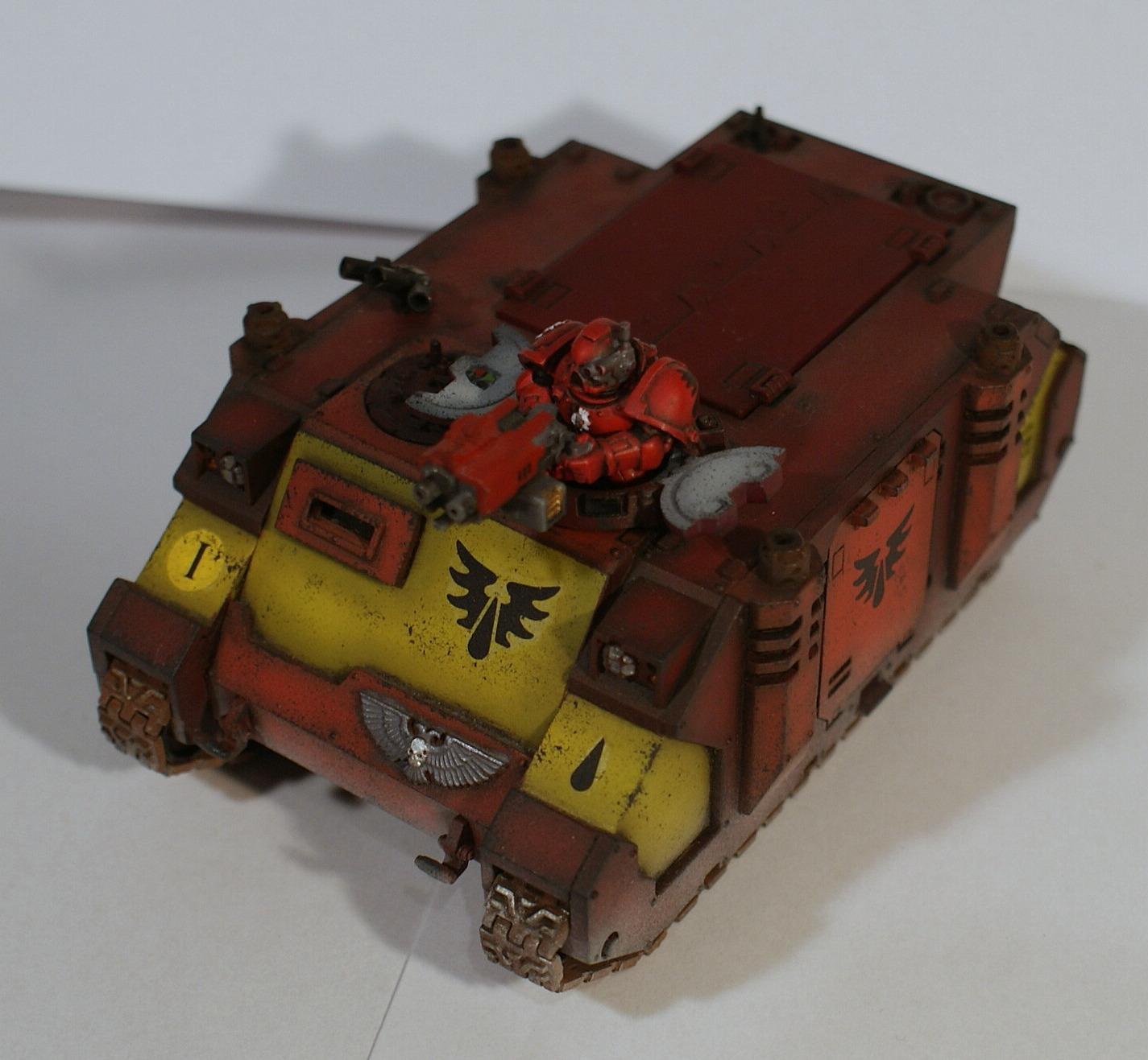 Blood Angels, Rhino, Space Marines, Warhammer 40,000