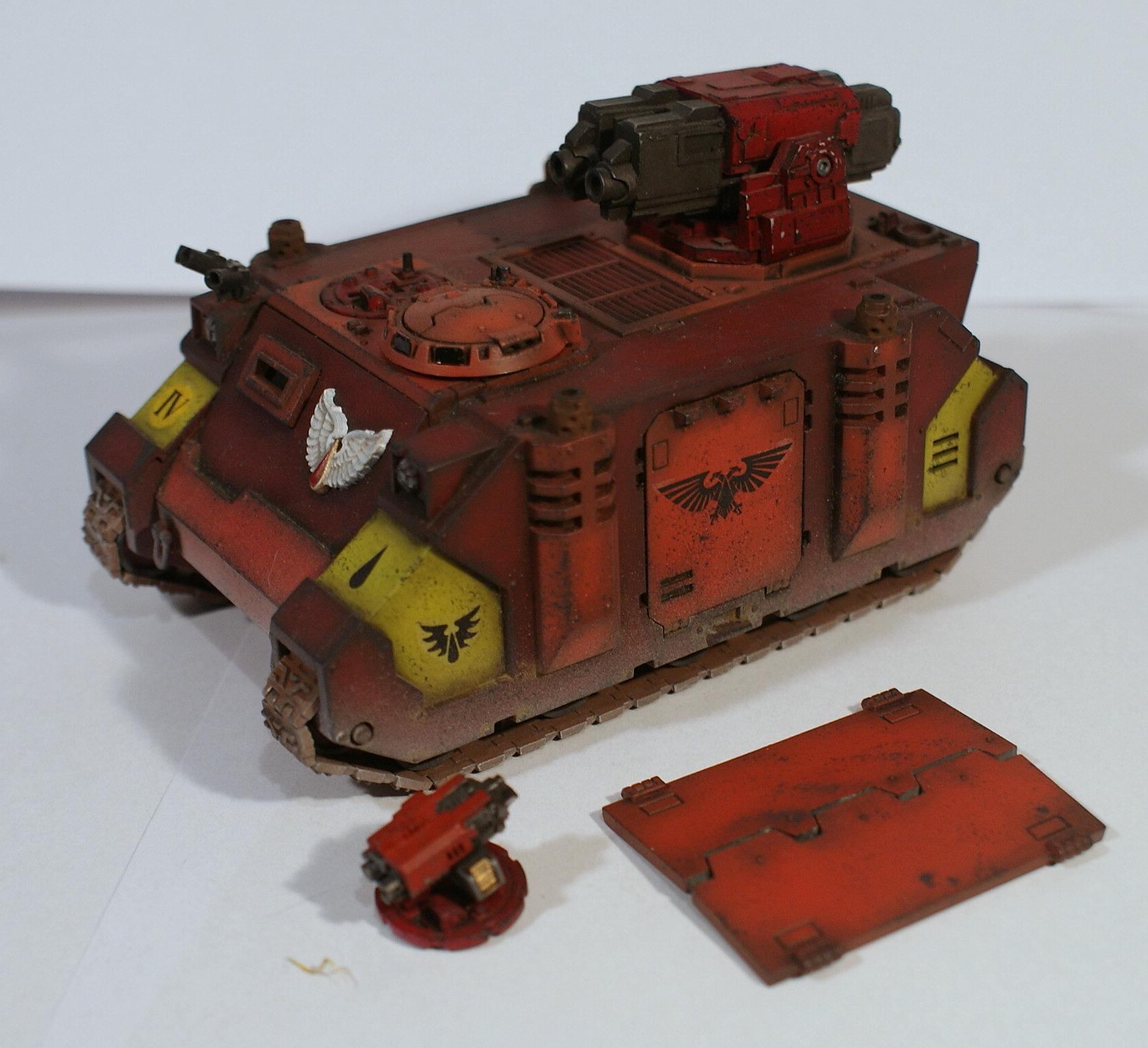 Blood Angels, Razorback, Rhino, Space Marines, Warhammer 40,000
