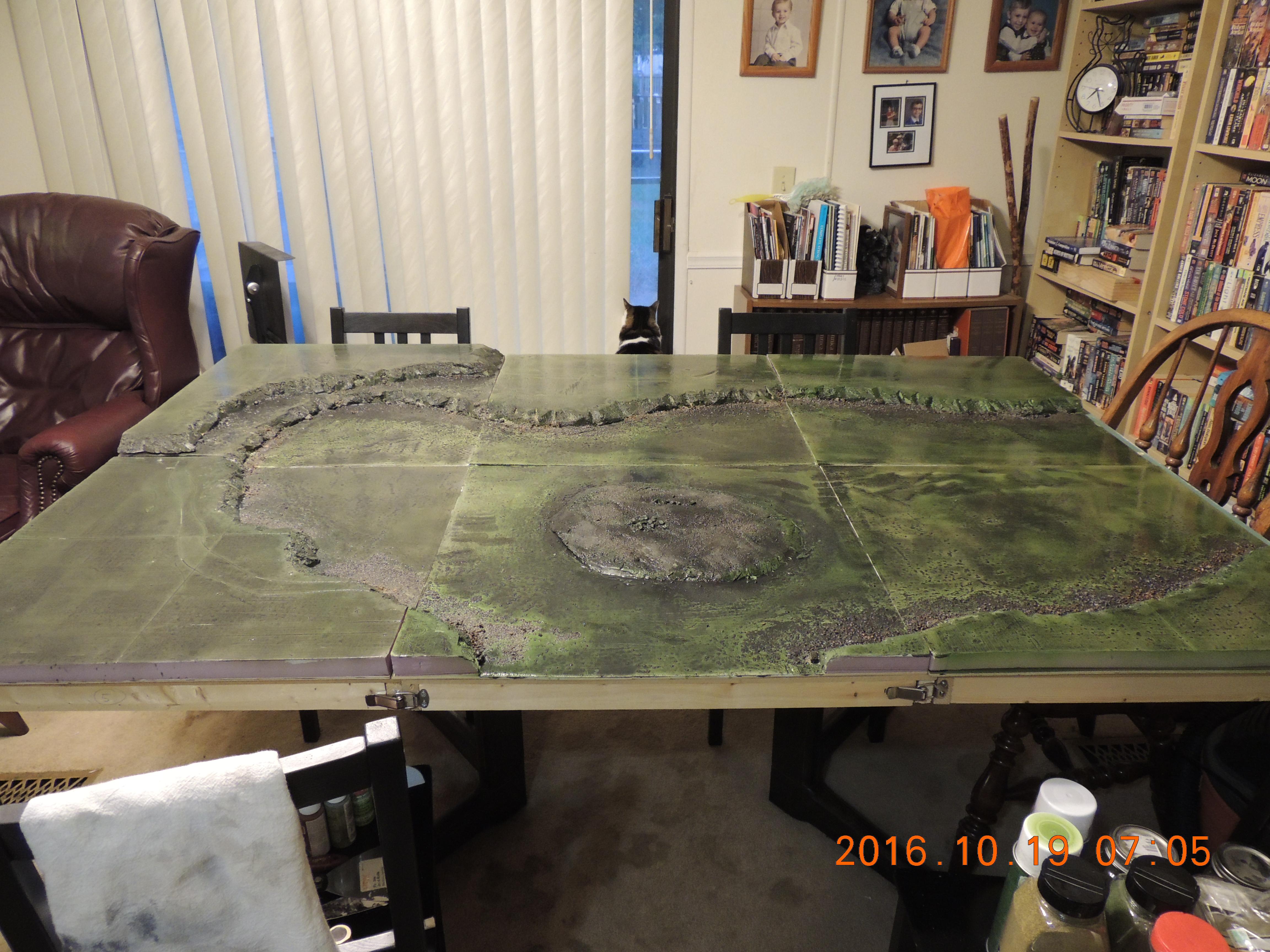 Swamp Terrain Board - Stage 2, Wash