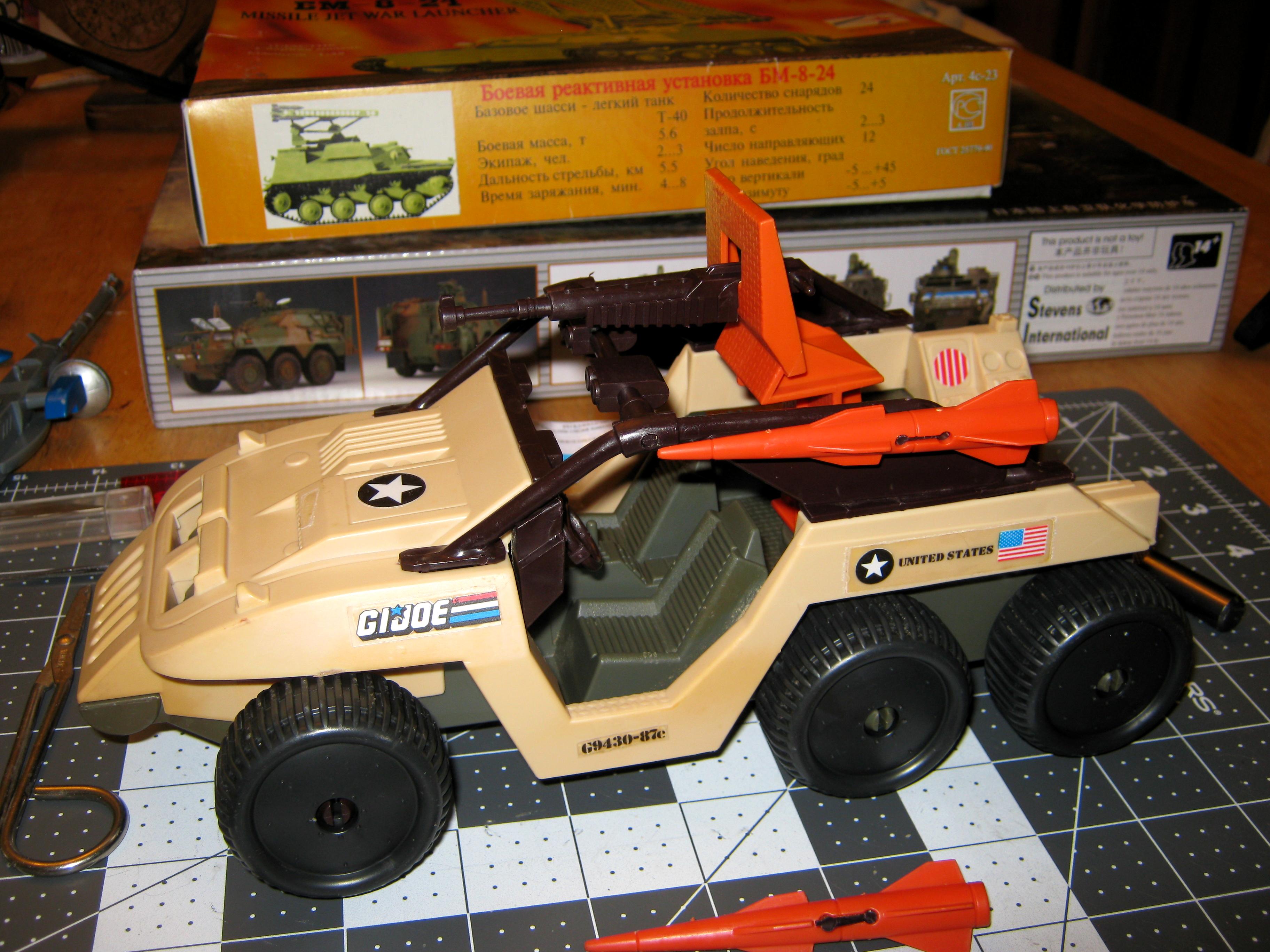 Afv, Conversion, G.i. Joe, Toy, Wheeled