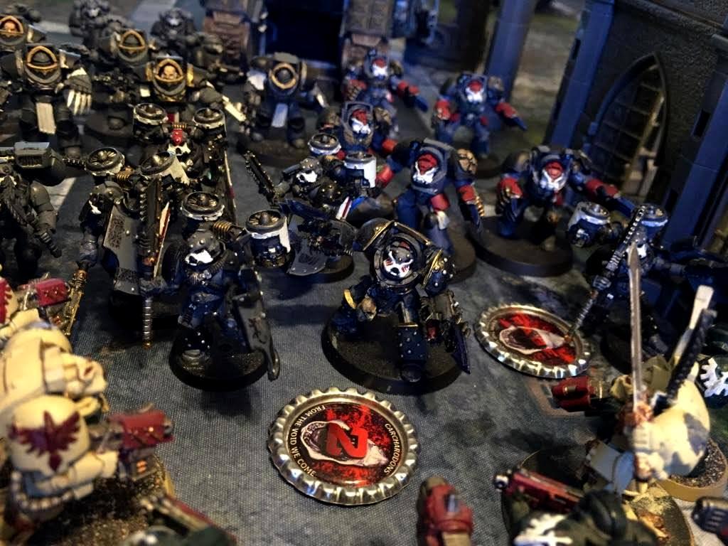 Carcharodon, Carcharodons vs Dark Angels