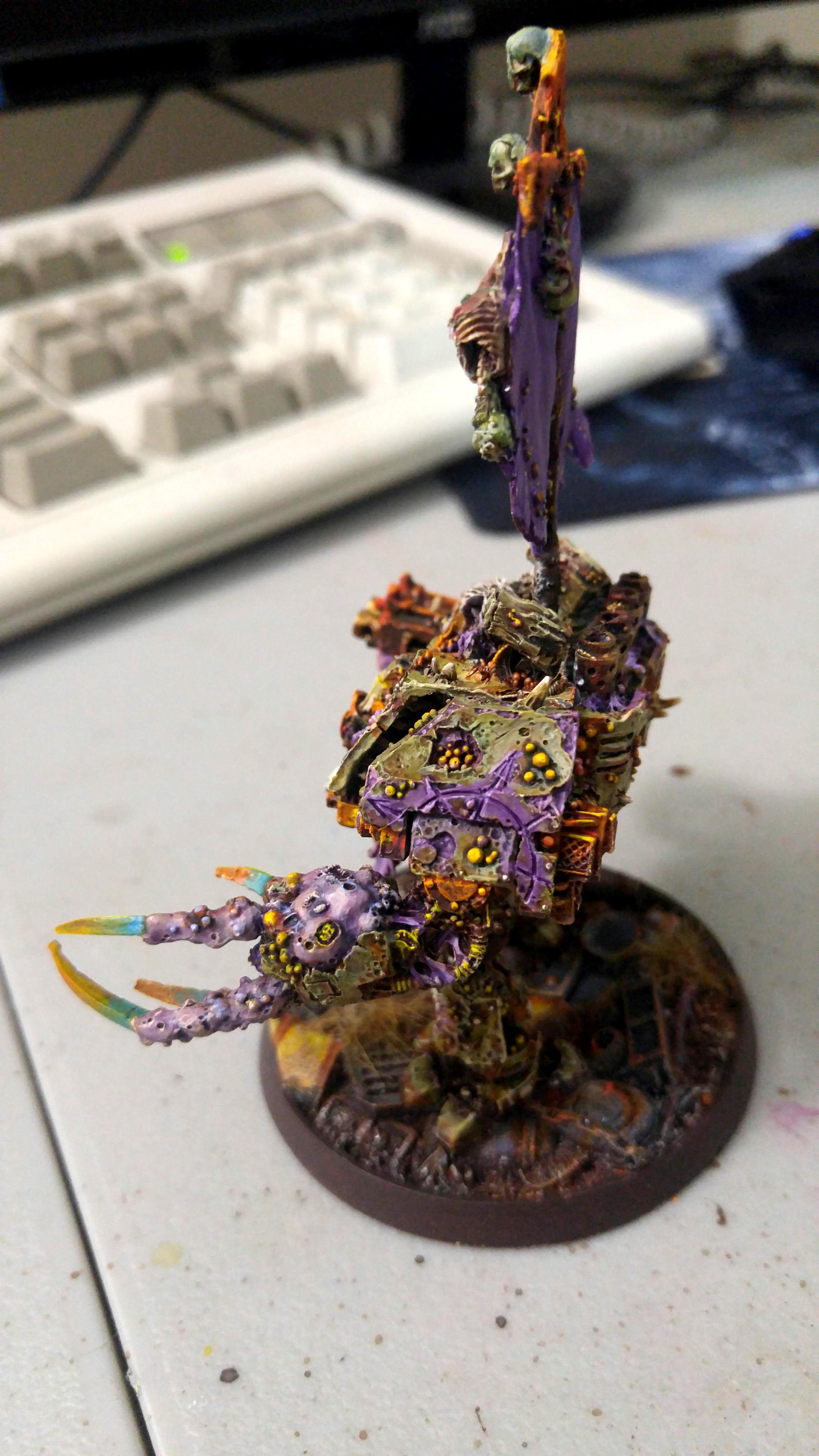 Chaos, Death Guard, Dreadnought, Helbrute, Nurgle, Plague