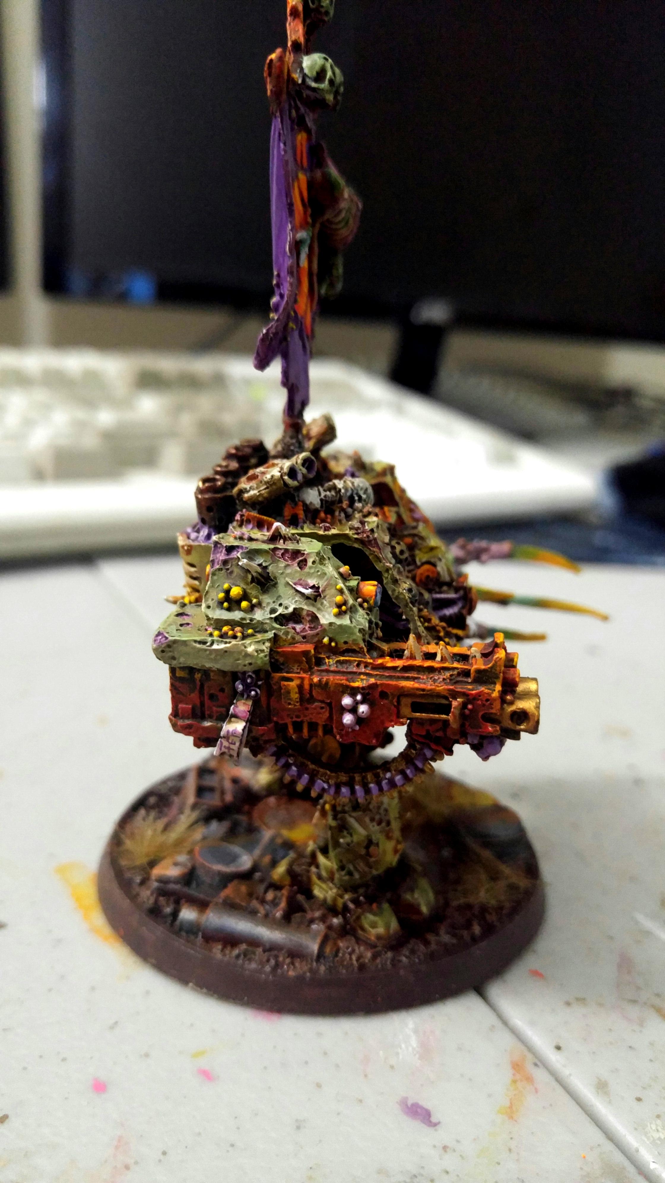 Chaos, Death Guard, Dreadnought, Helbrute, Nurgle, Plague