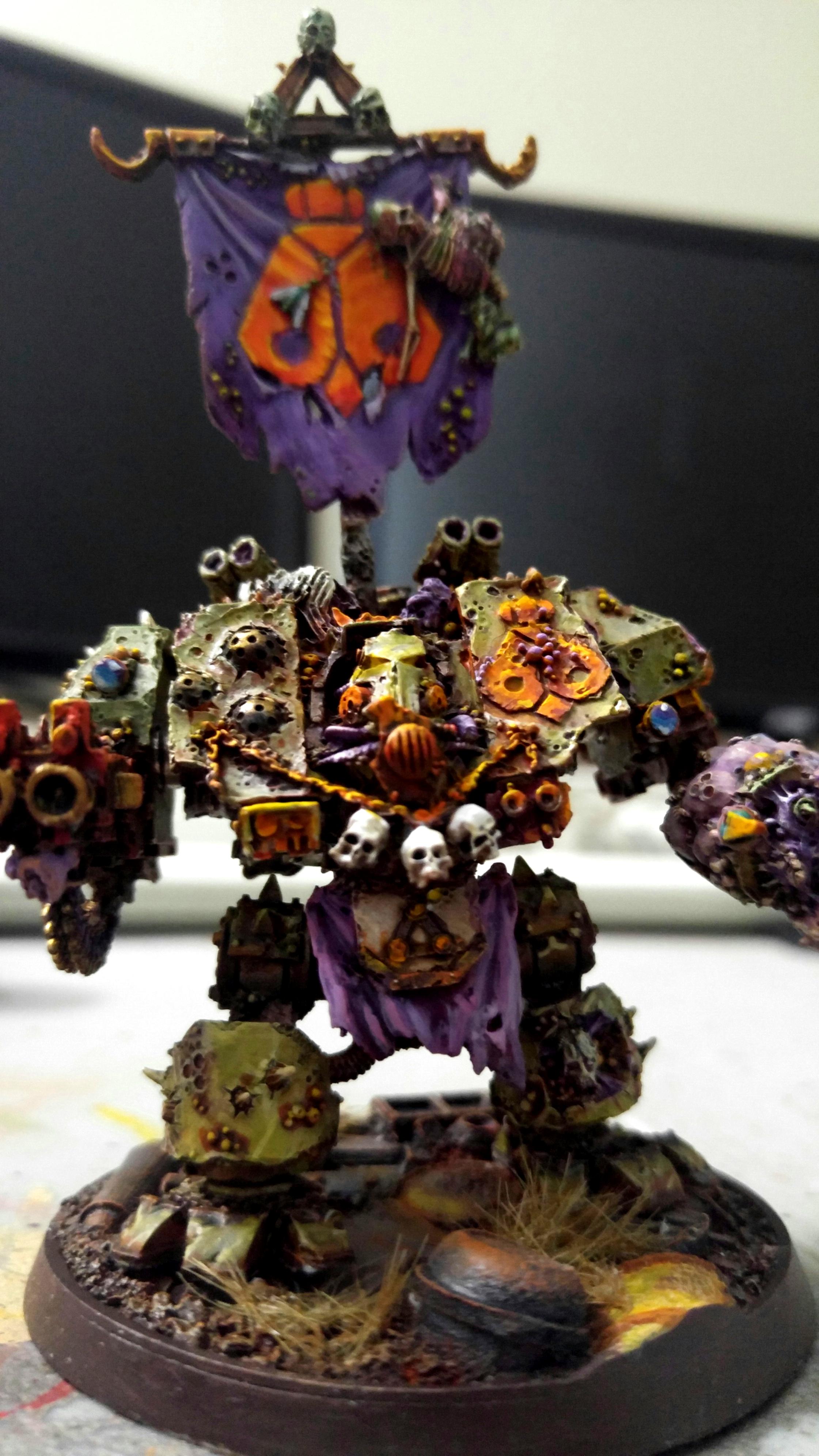 Chaos, Death Guard, Dreadnought, Helbrute, Nurgle, Plague