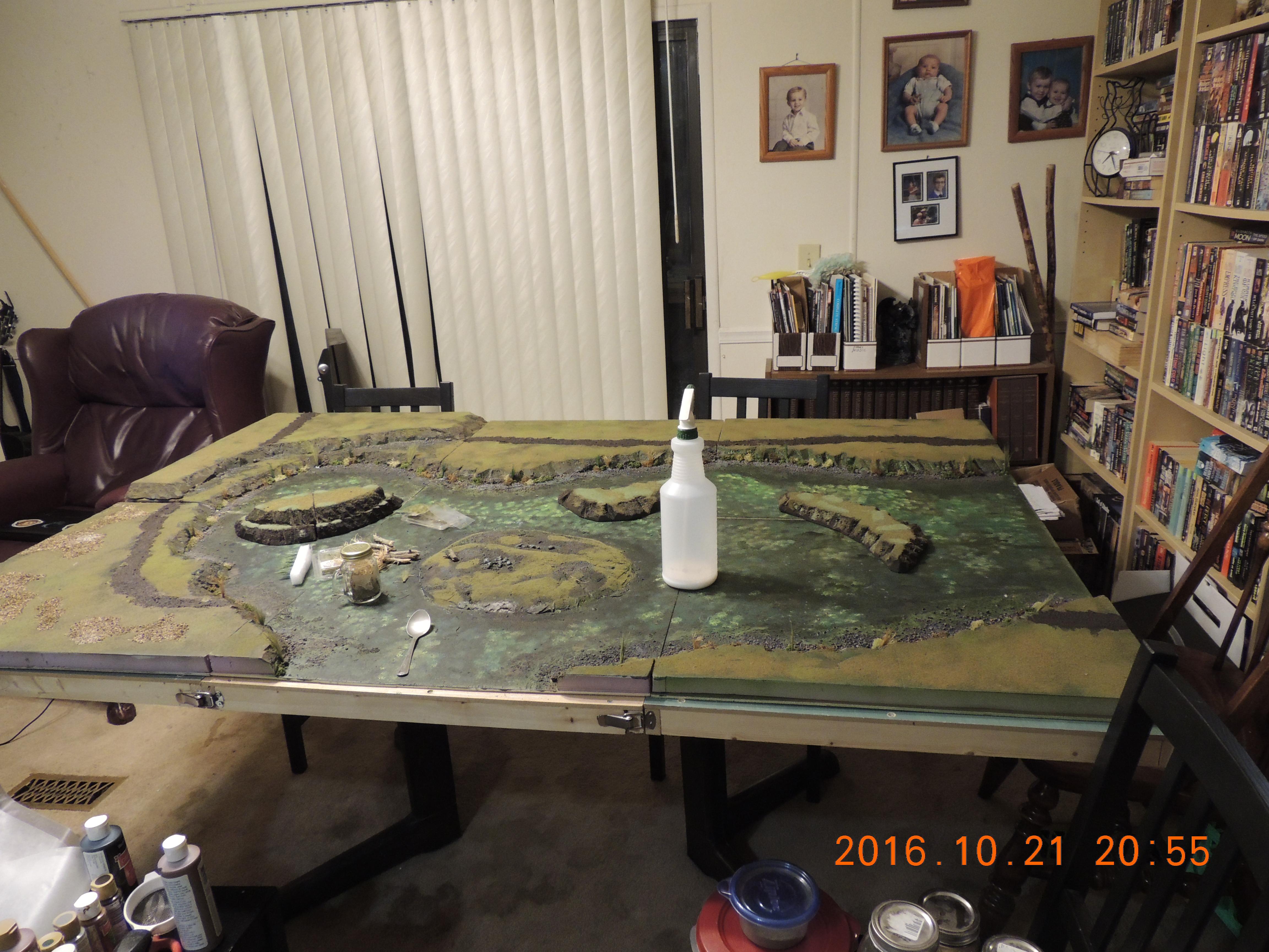 Board, Swamp, Terrain