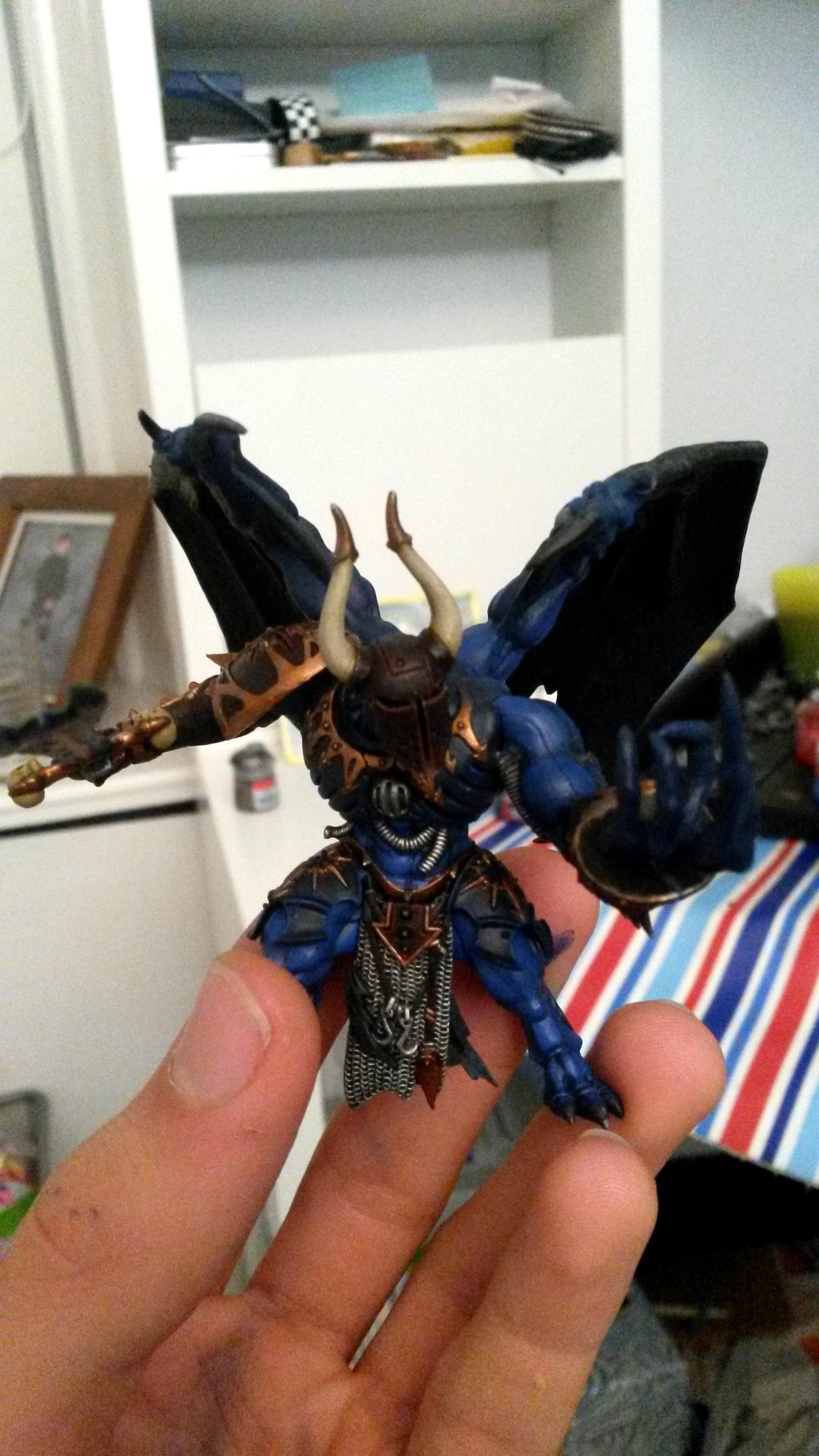 Daemon Prince, Scourged, The Scourged, Tzeentch, Work In Progress