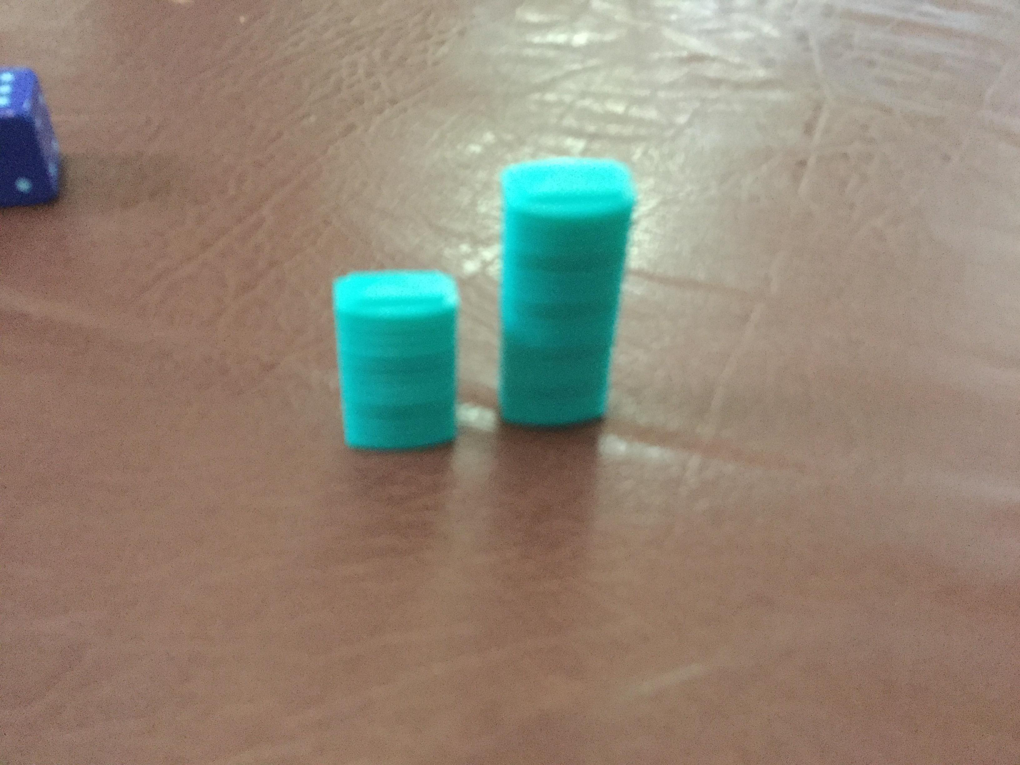 End of game blast marker tally