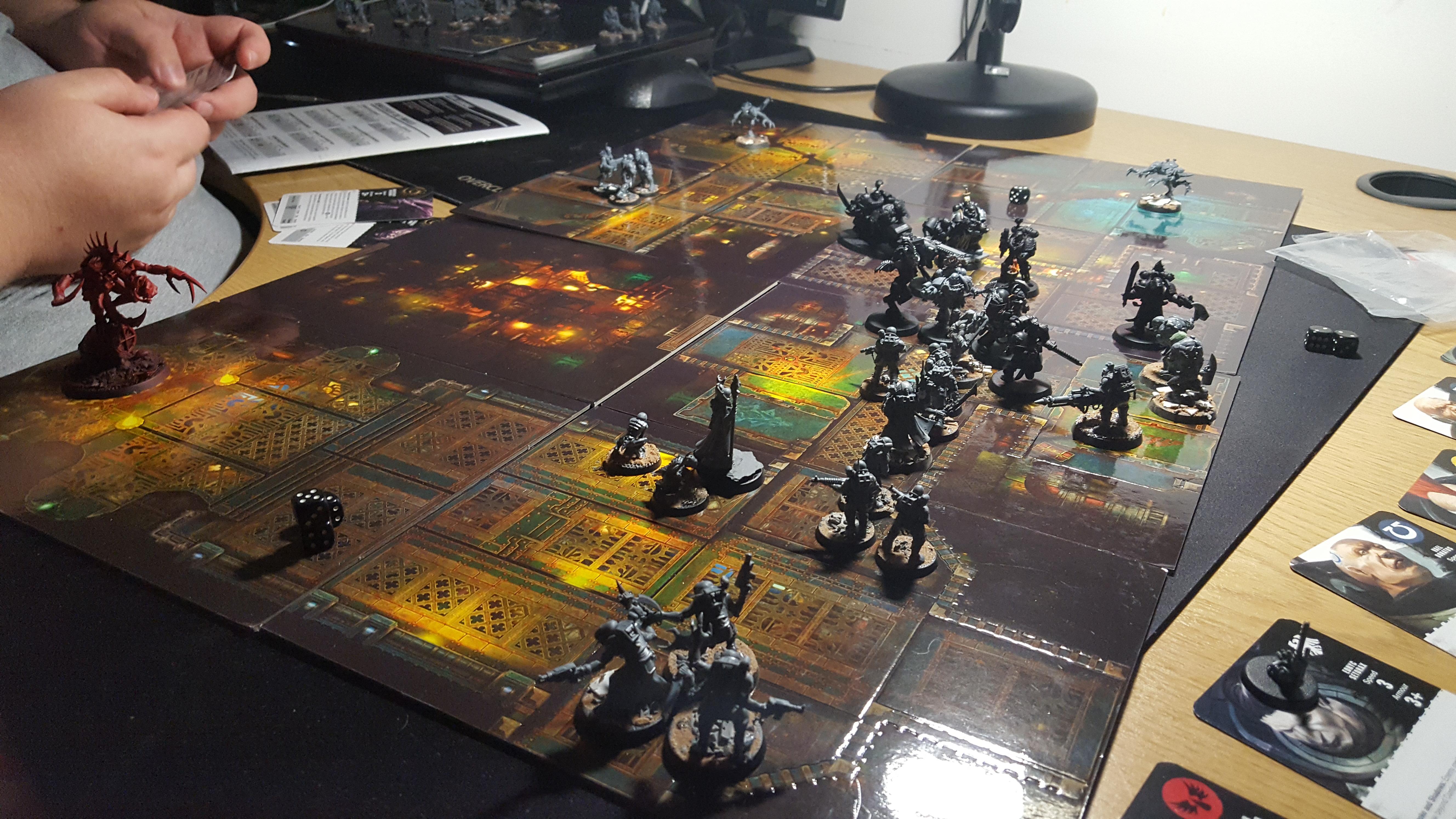 Pushing through to the throne room