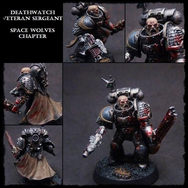 Deathwatch, Kill Team, Space Marines, Veteran, Warhammer 40,000, Weathered