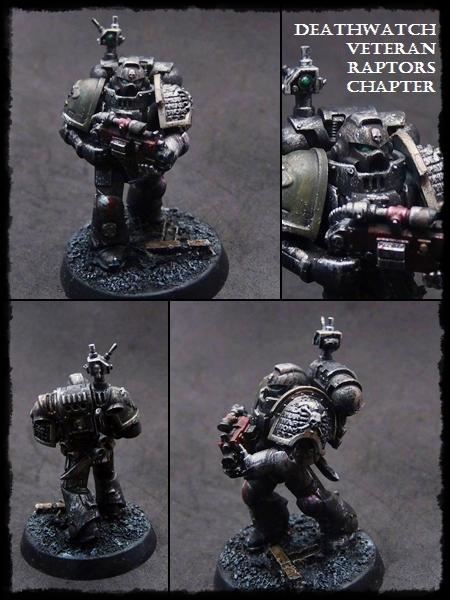 Deathwatch, Kill Team, Space Marines, Veteran, Warhammer 40,000, Weathered