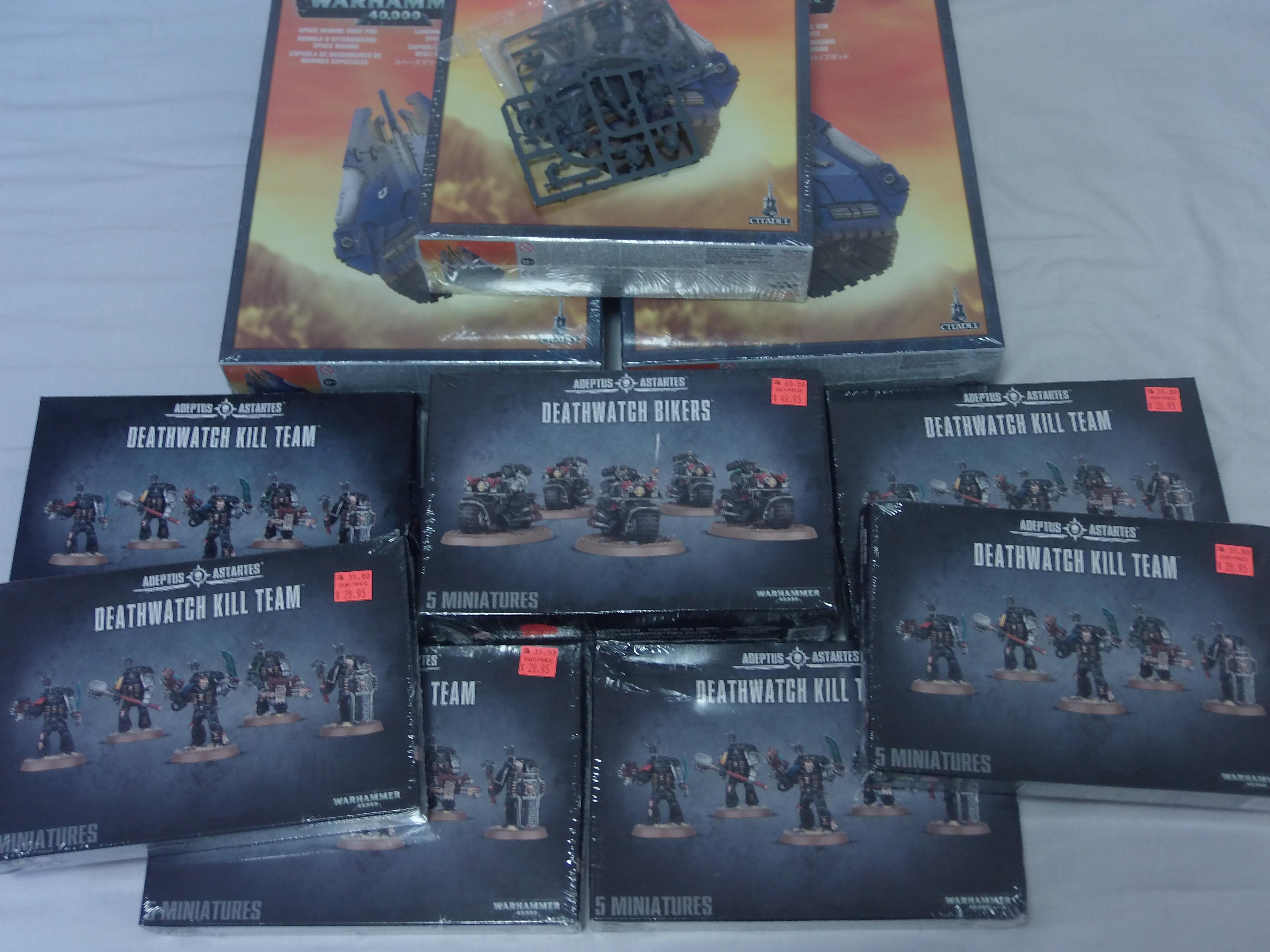 Deathwatch, Kill Team, Space Marines, Veteran, Warhammer 40,000, Weathered