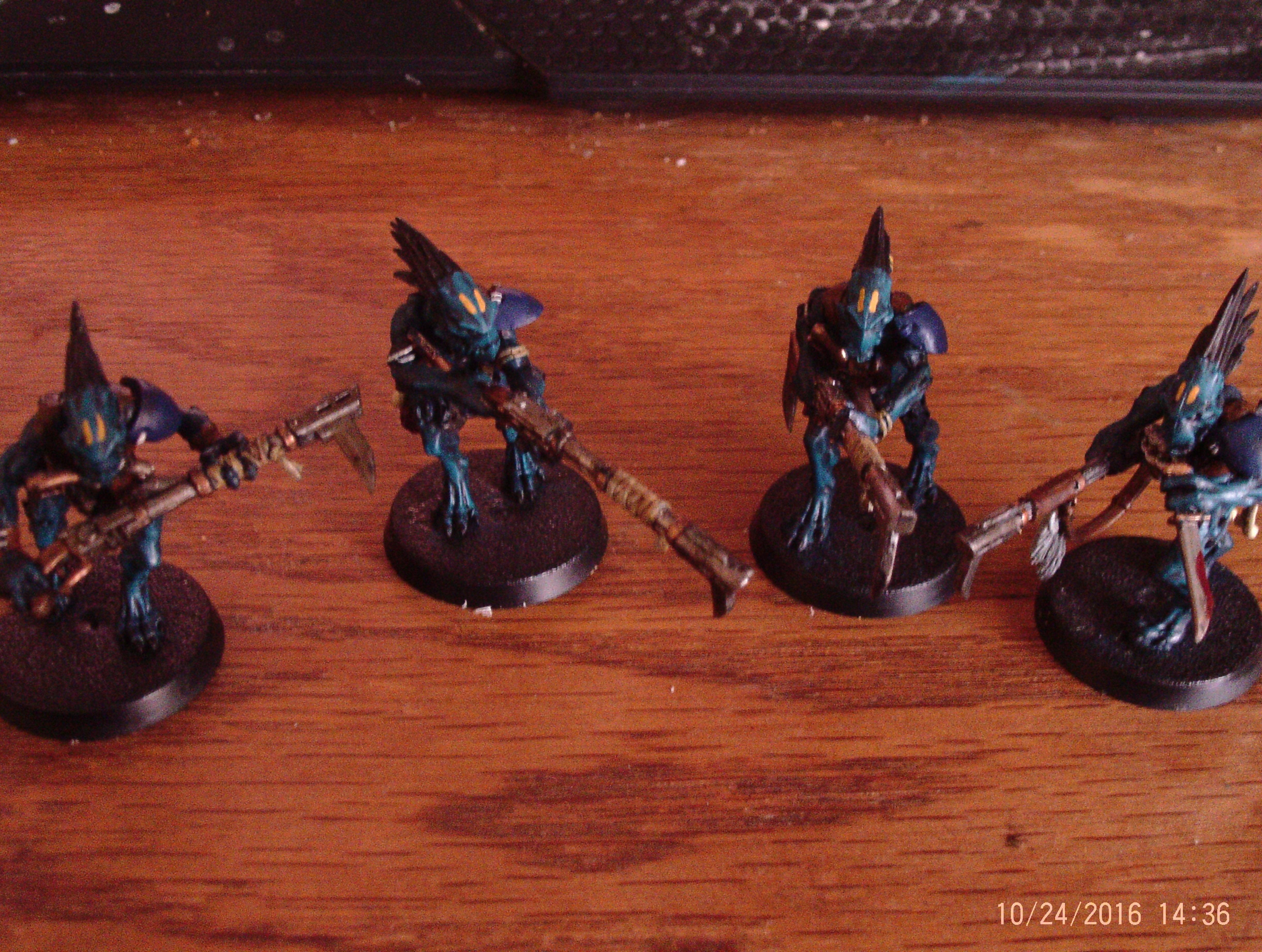 First 4 Kroot WIP 2