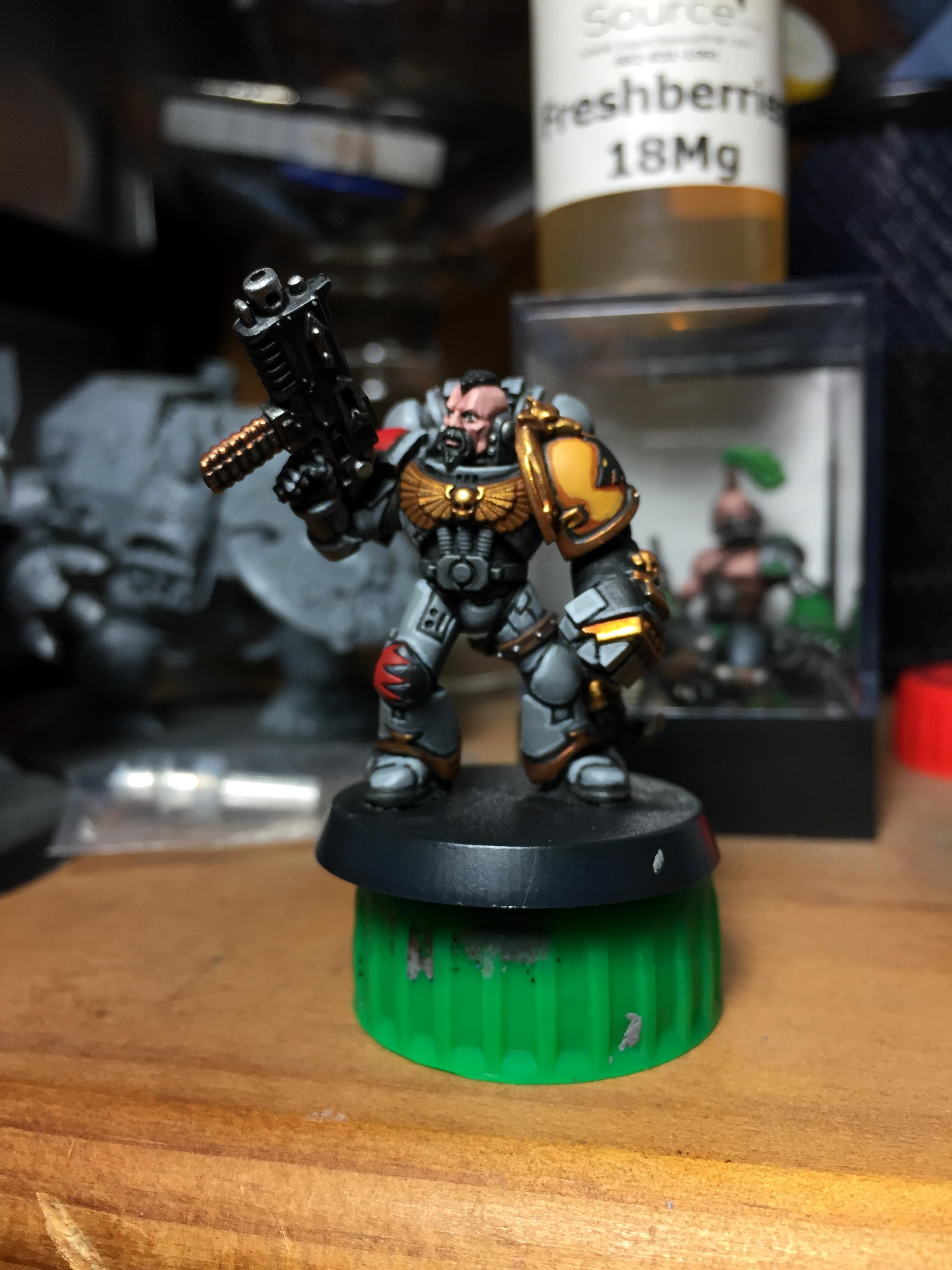 Greyhunter, Power Fist, Space Wolves