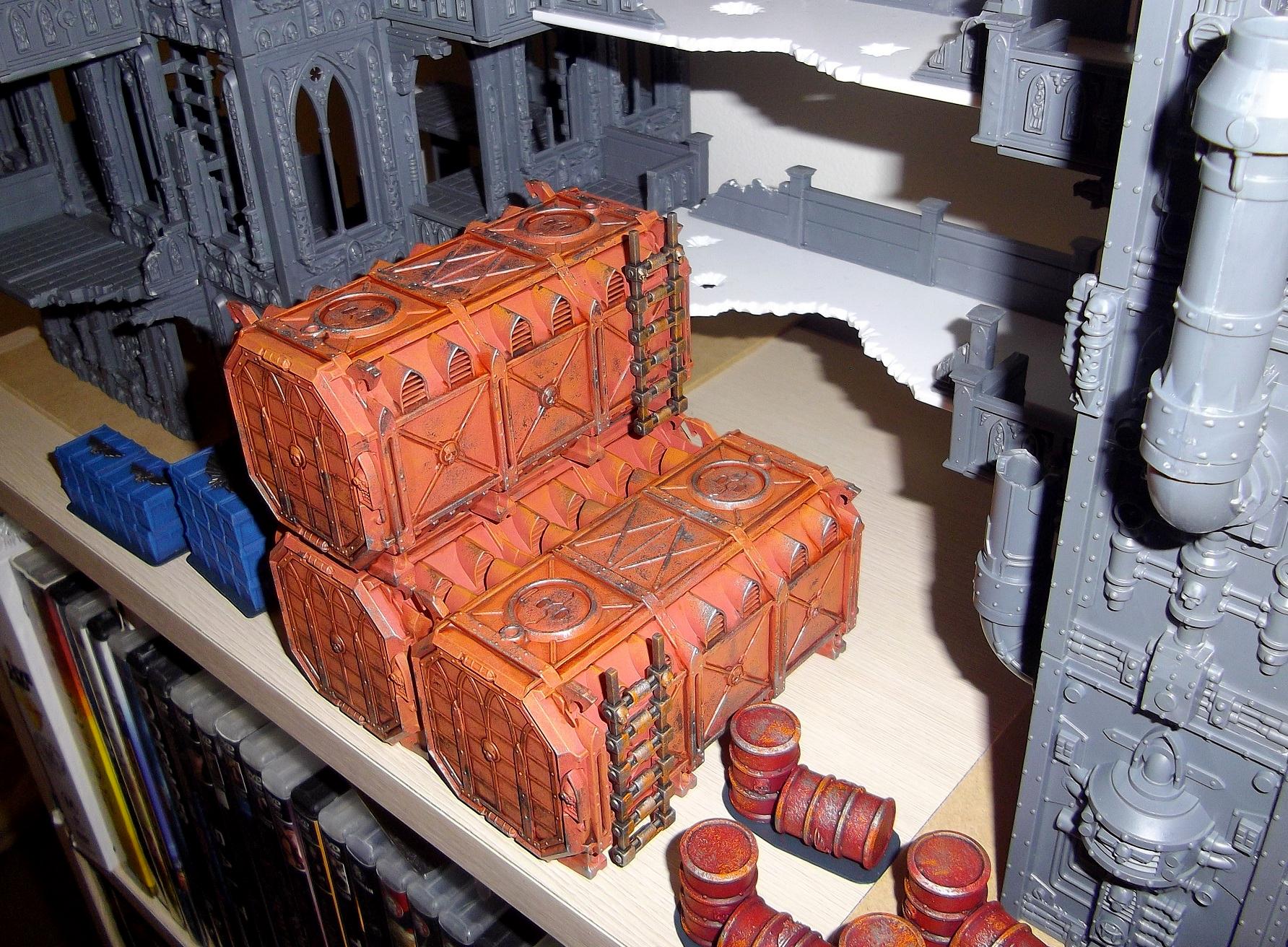 Armored Cargo Container, Cargo Container, Cities Of Death, Crate, Necromunda, Terrain