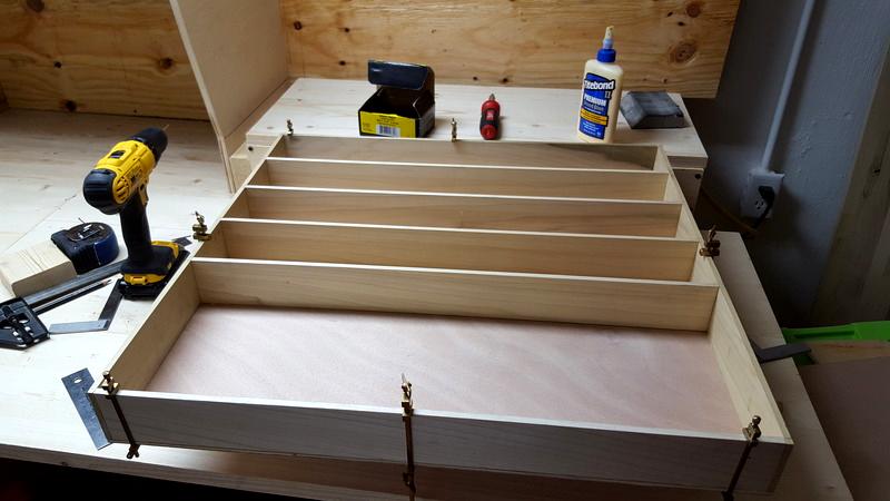 Bench, Painting, Workbench