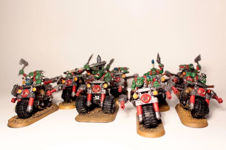 Orks, Warbike, Warbikerz