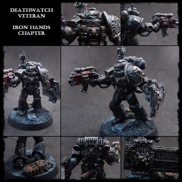 Deathwatch, Kill Team, Space Marines, Veteran, Warhammer 40,000, Weathered